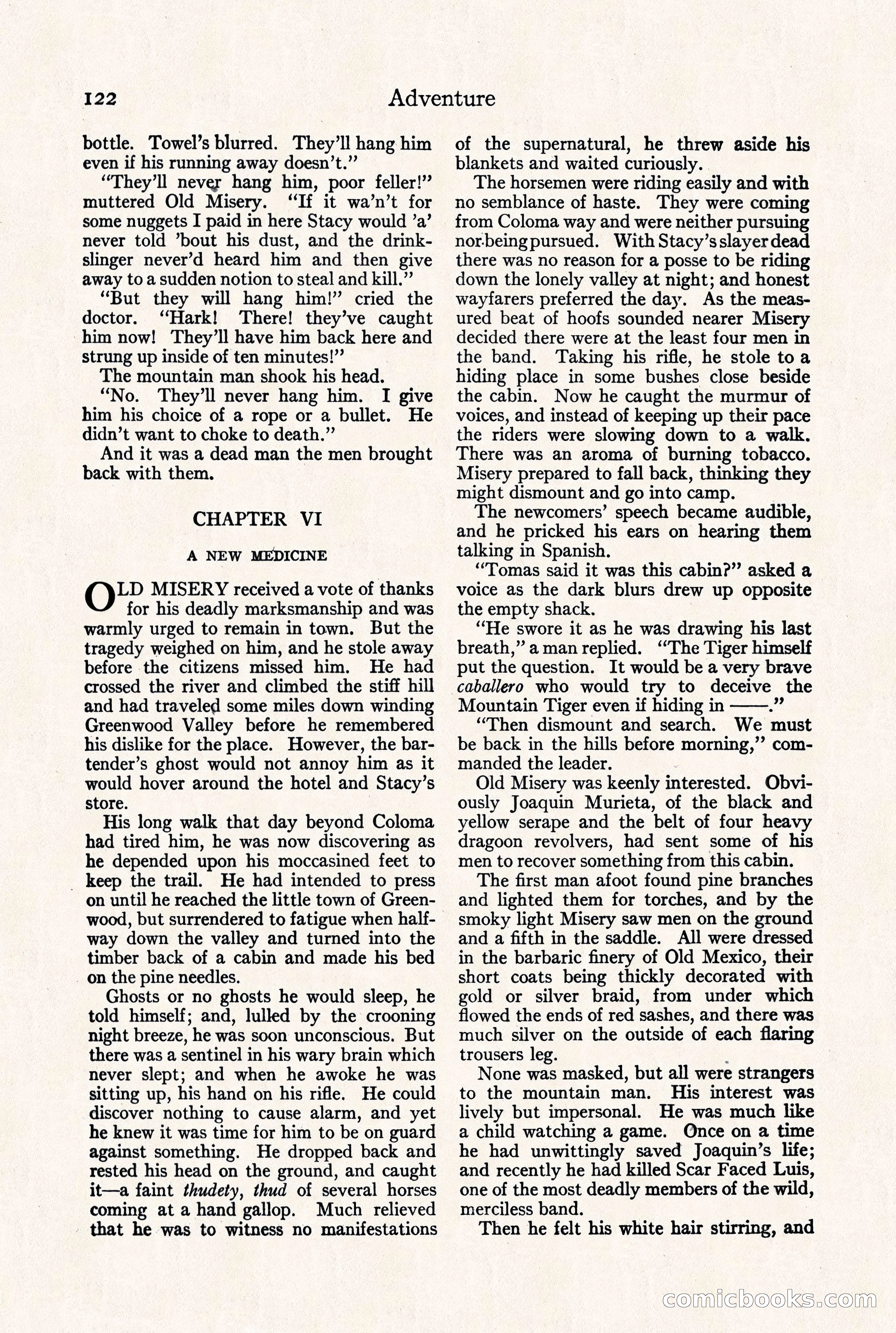 Adventure Magazine, September 30, 1923 — page 128 of 200
