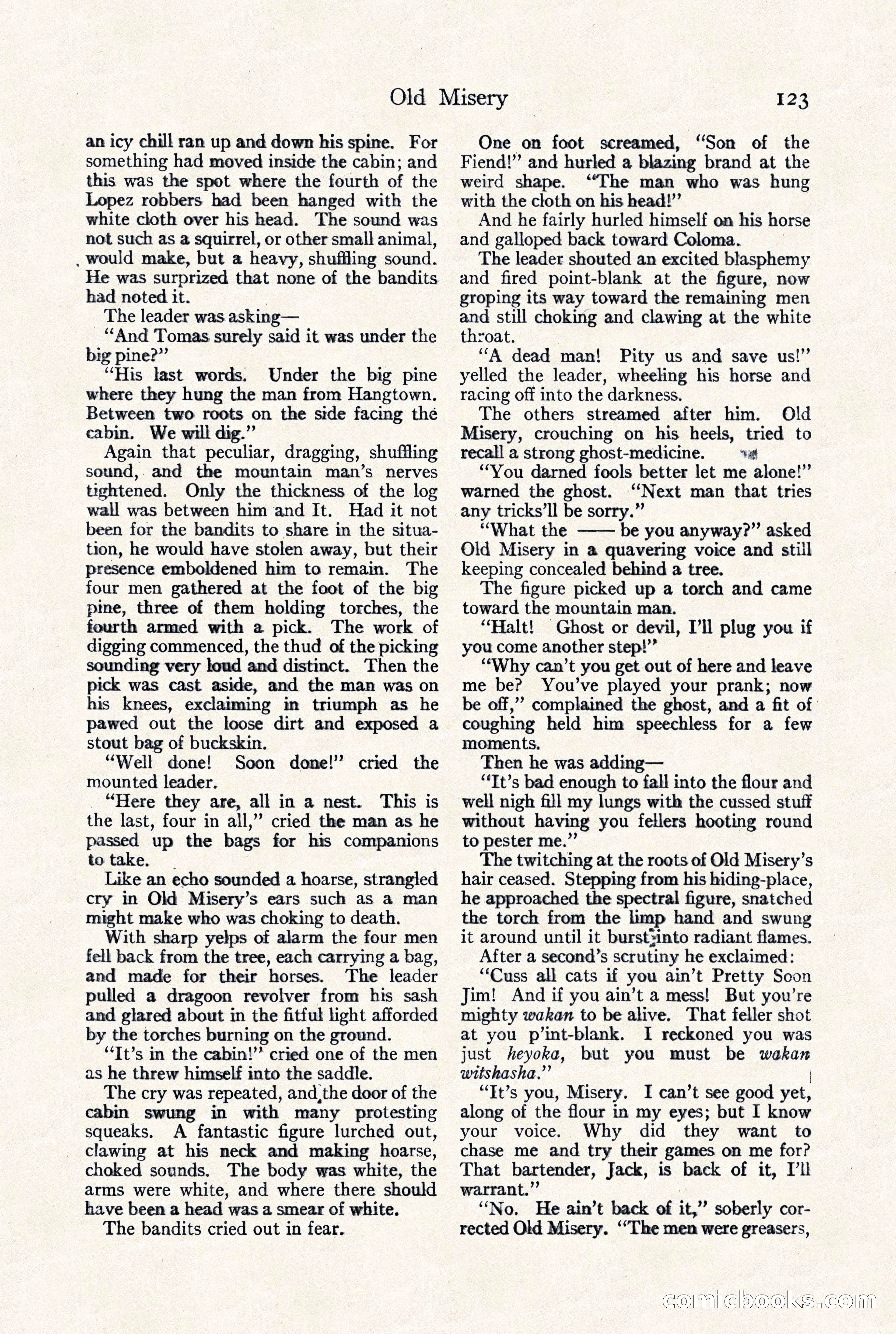 Adventure Magazine, September 30, 1923 — page 129 of 200