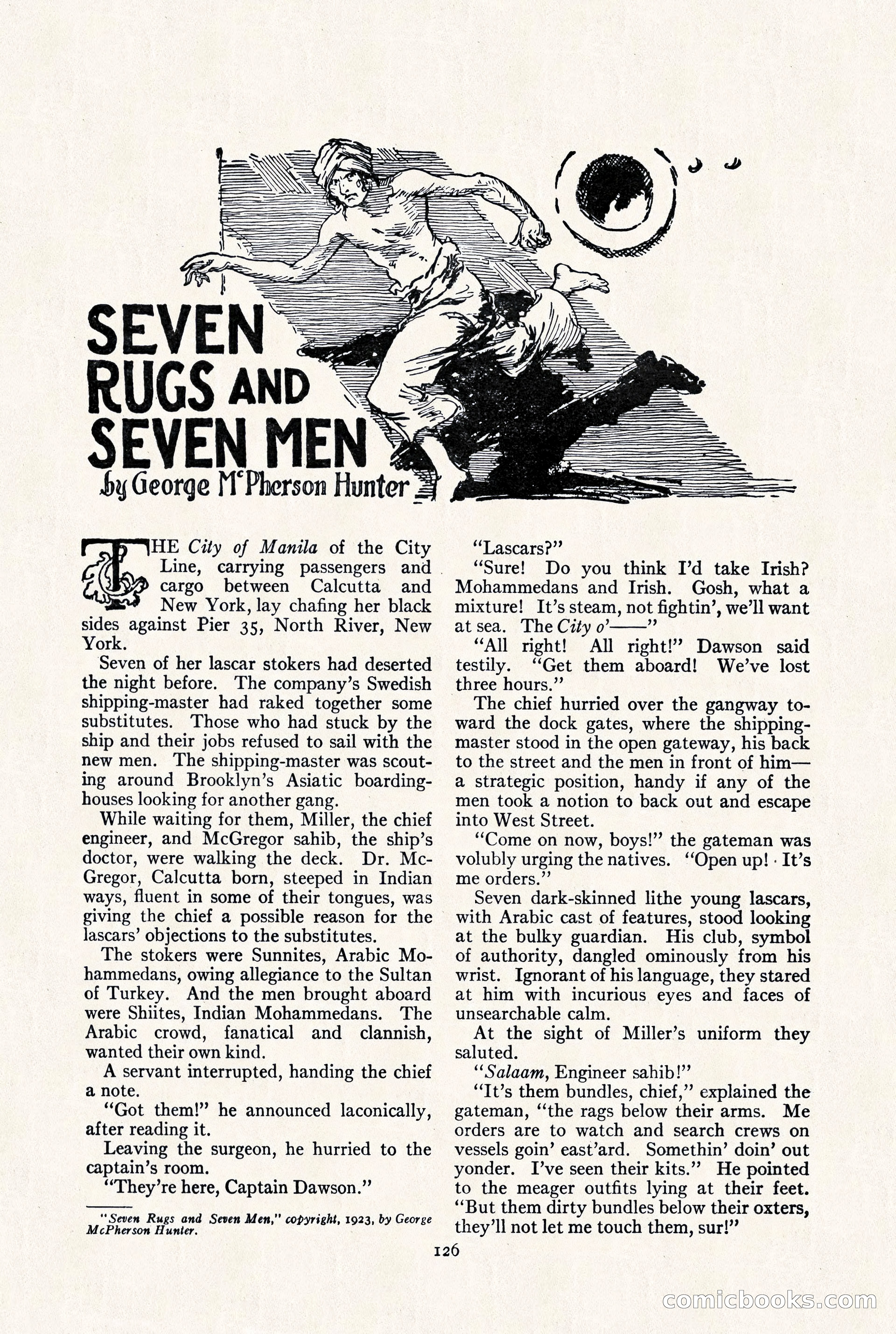 Adventure Magazine, September 30, 1923 — page 132 of 200