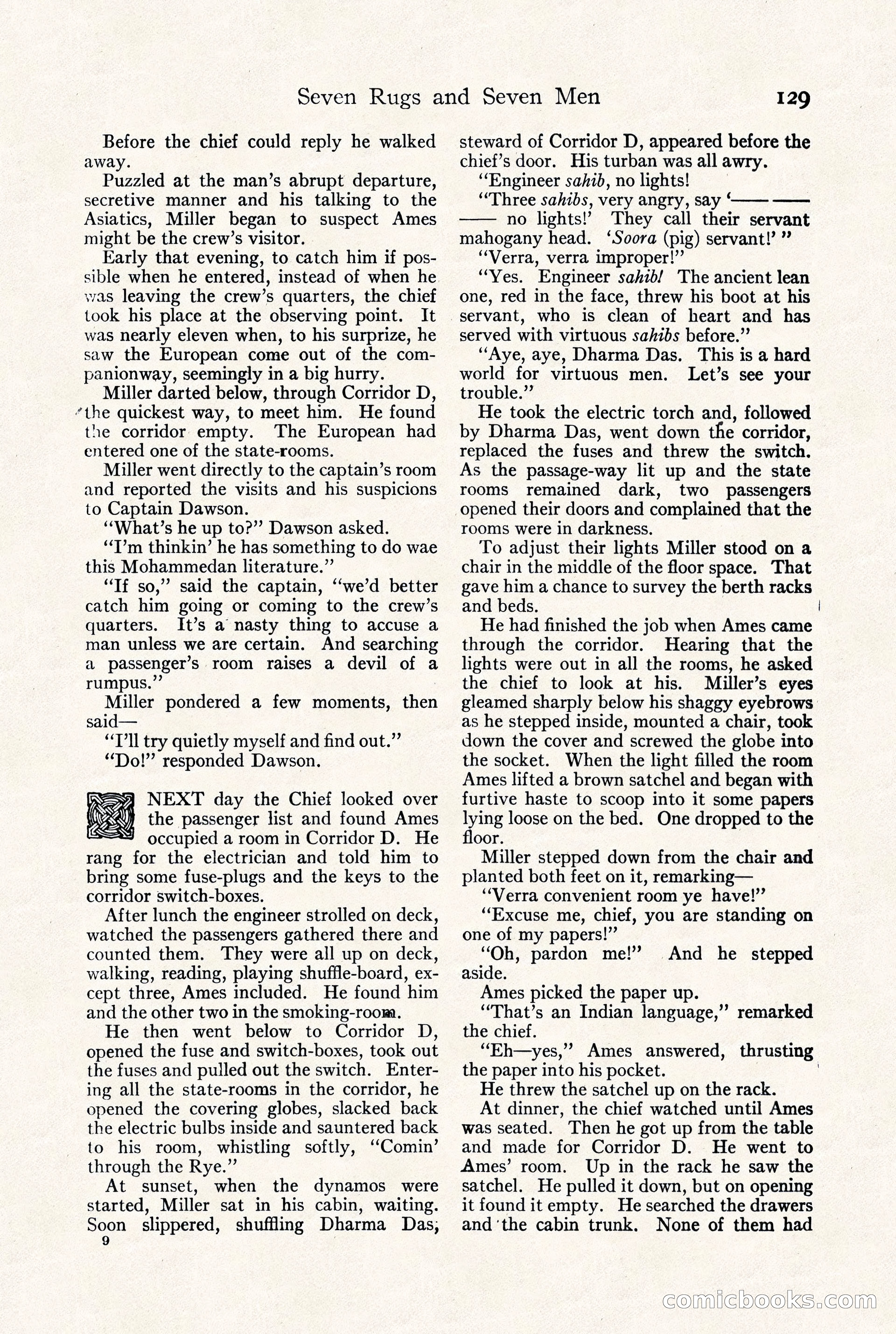 Adventure Magazine, September 30, 1923 — page 135 of 200