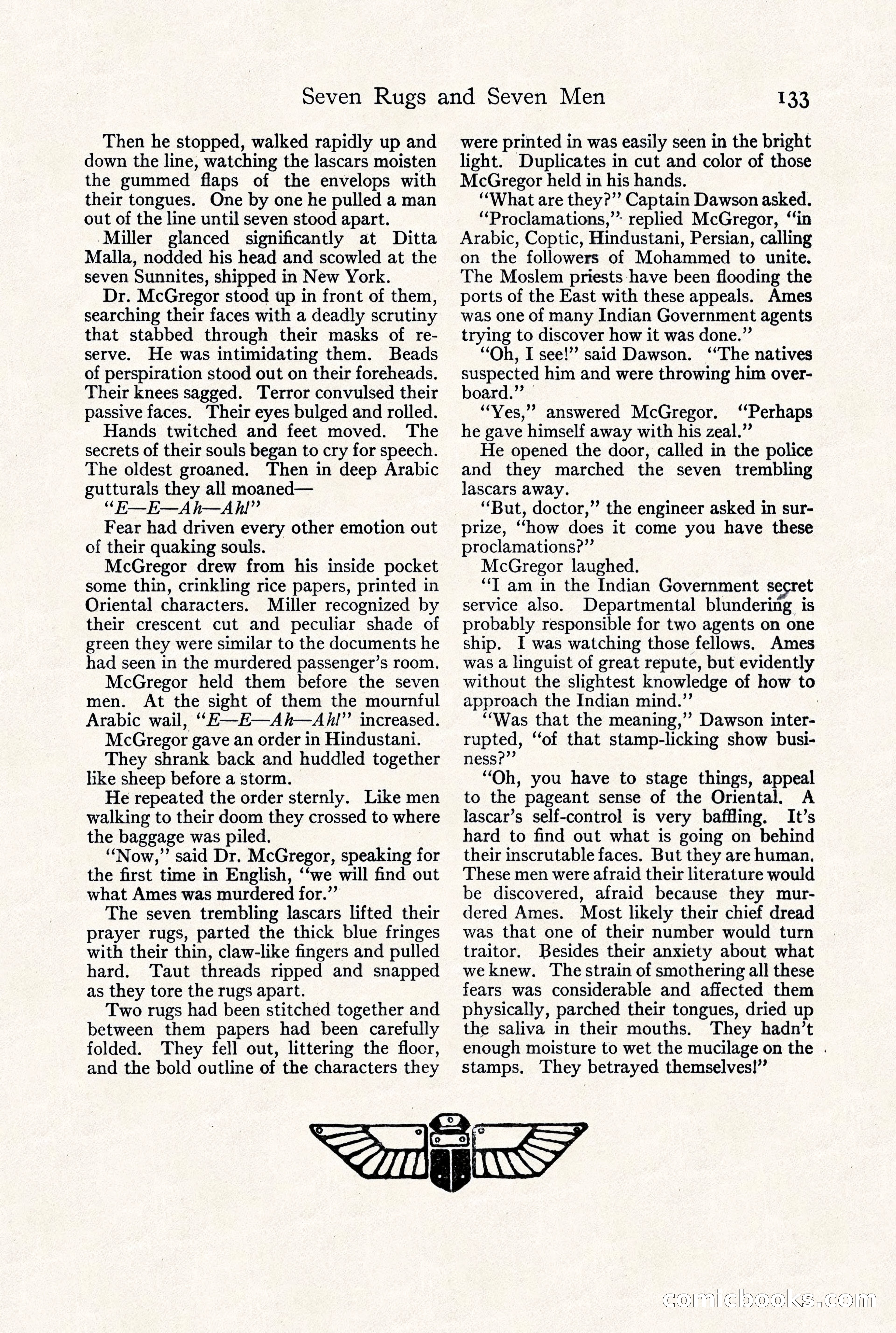 Adventure Magazine, September 30, 1923 — page 139 of 200