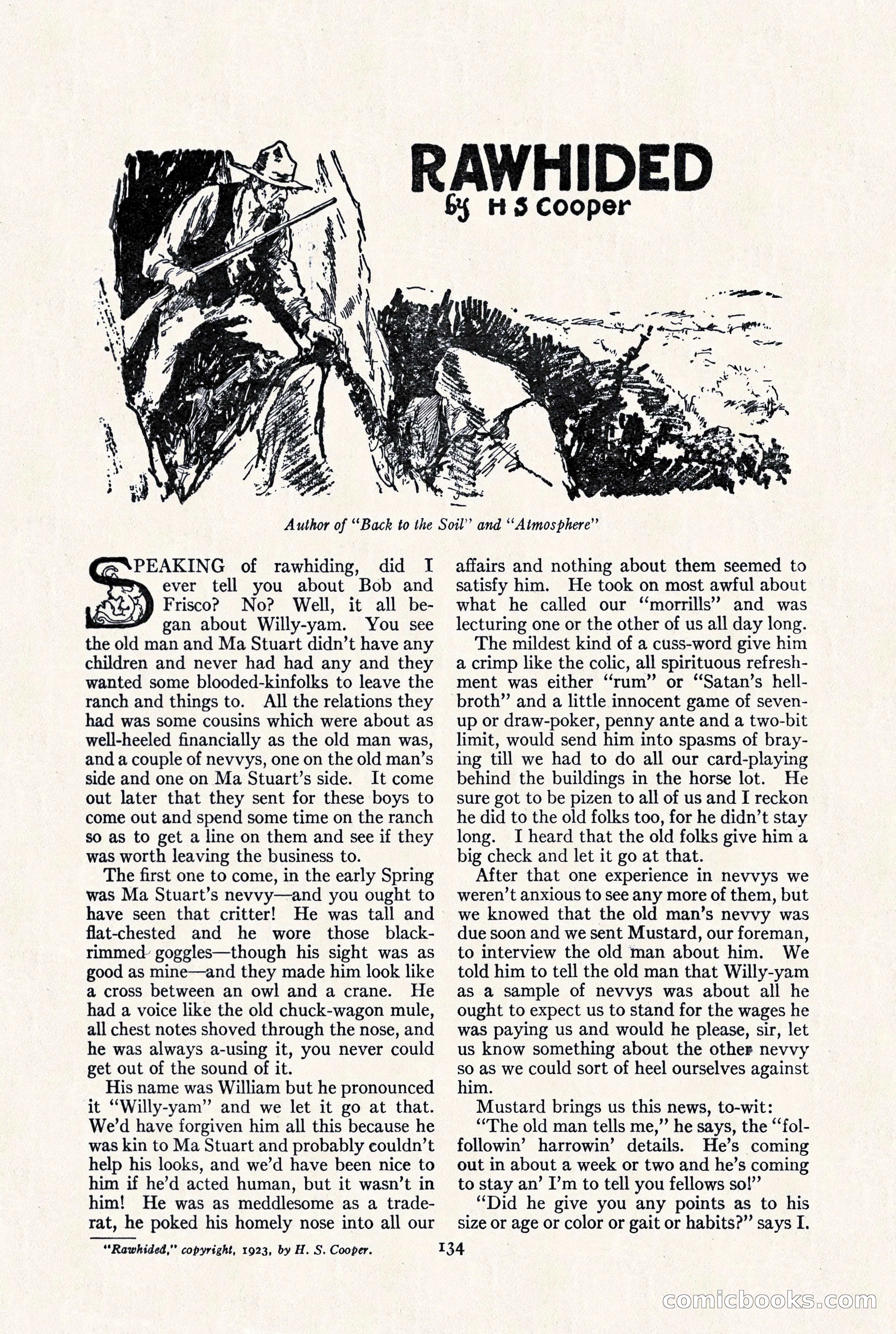 Adventure Magazine, September 30, 1923 — page 140 of 200