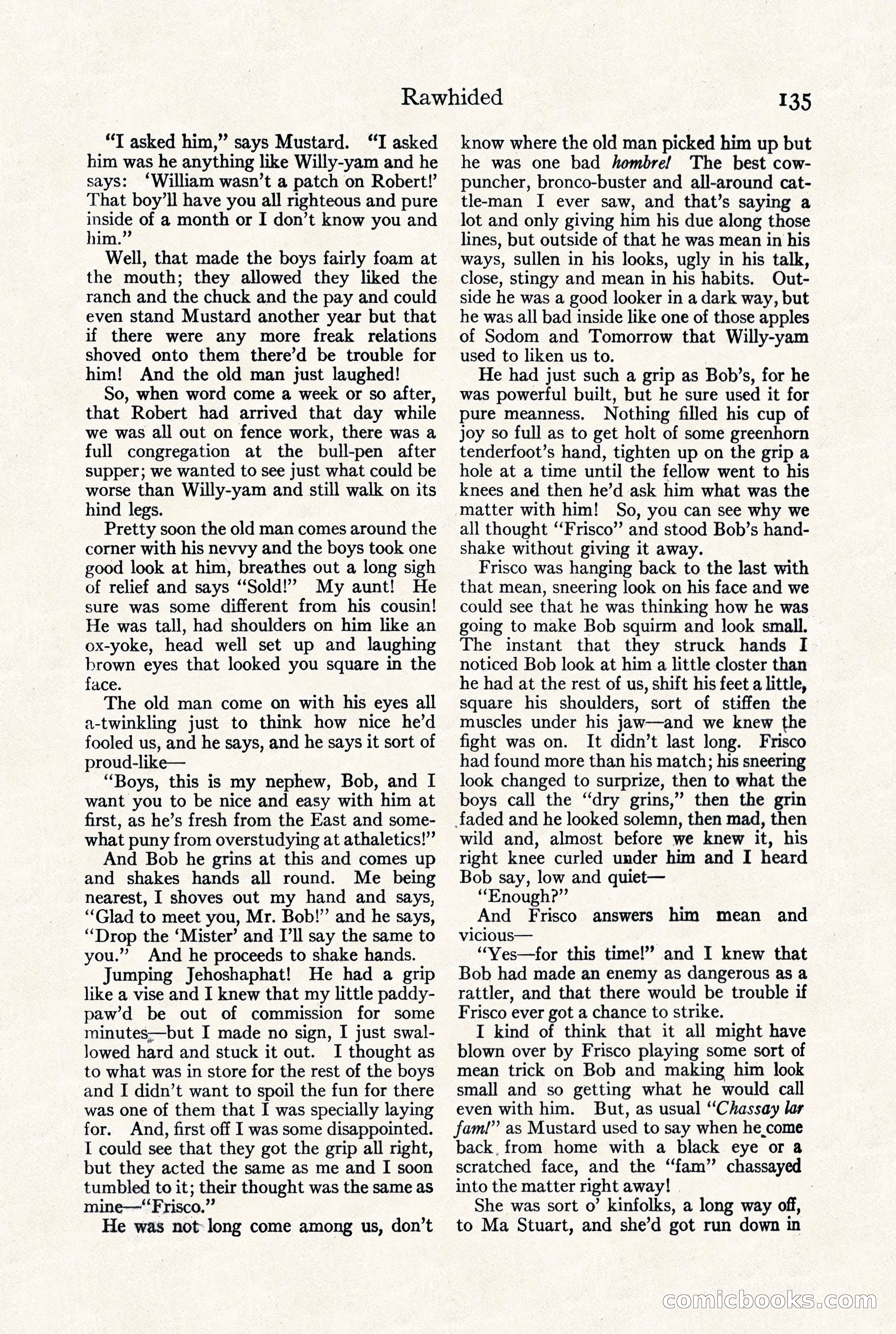Adventure Magazine, September 30, 1923 — page 141 of 200