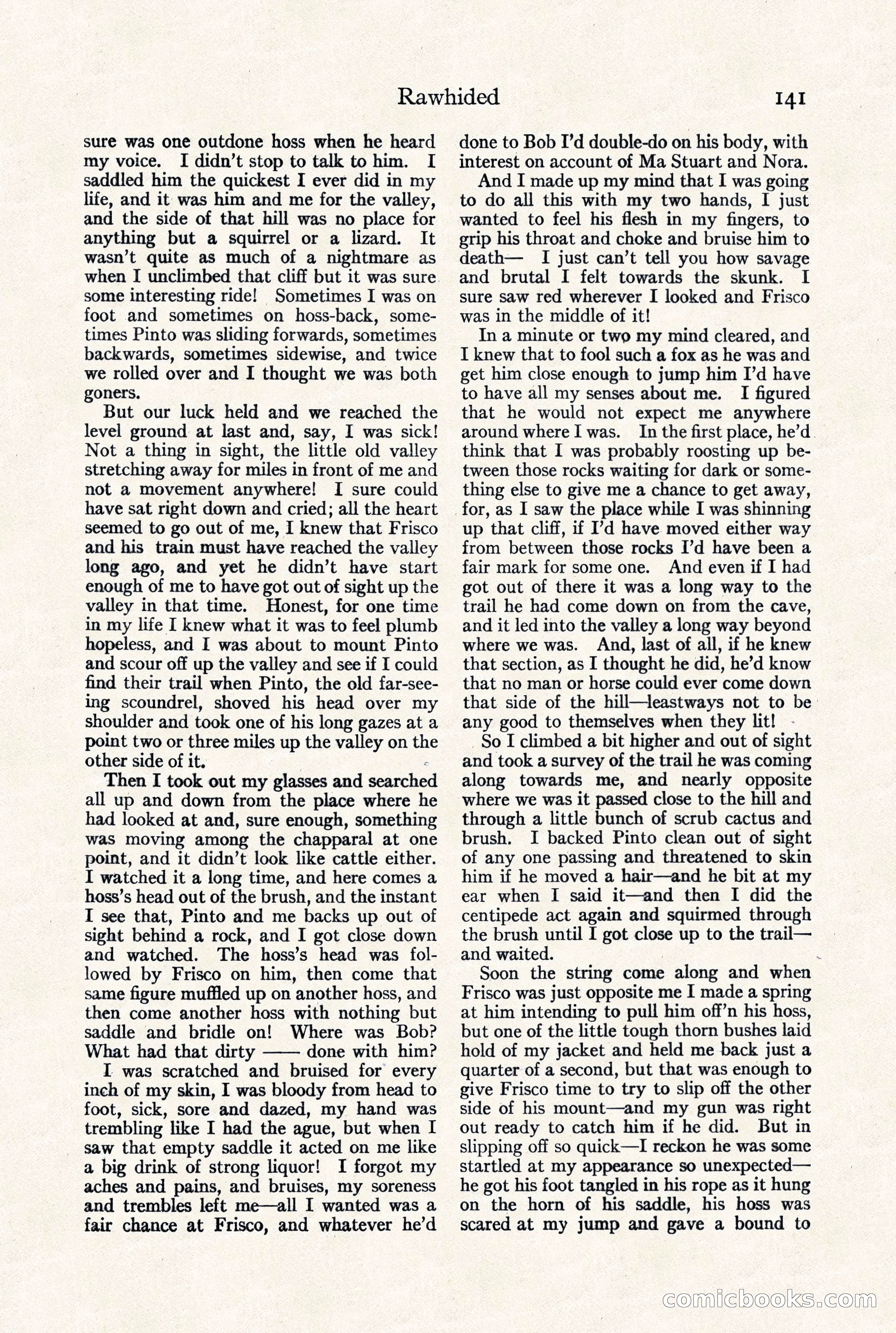 Adventure Magazine, September 30, 1923 — page 147 of 200