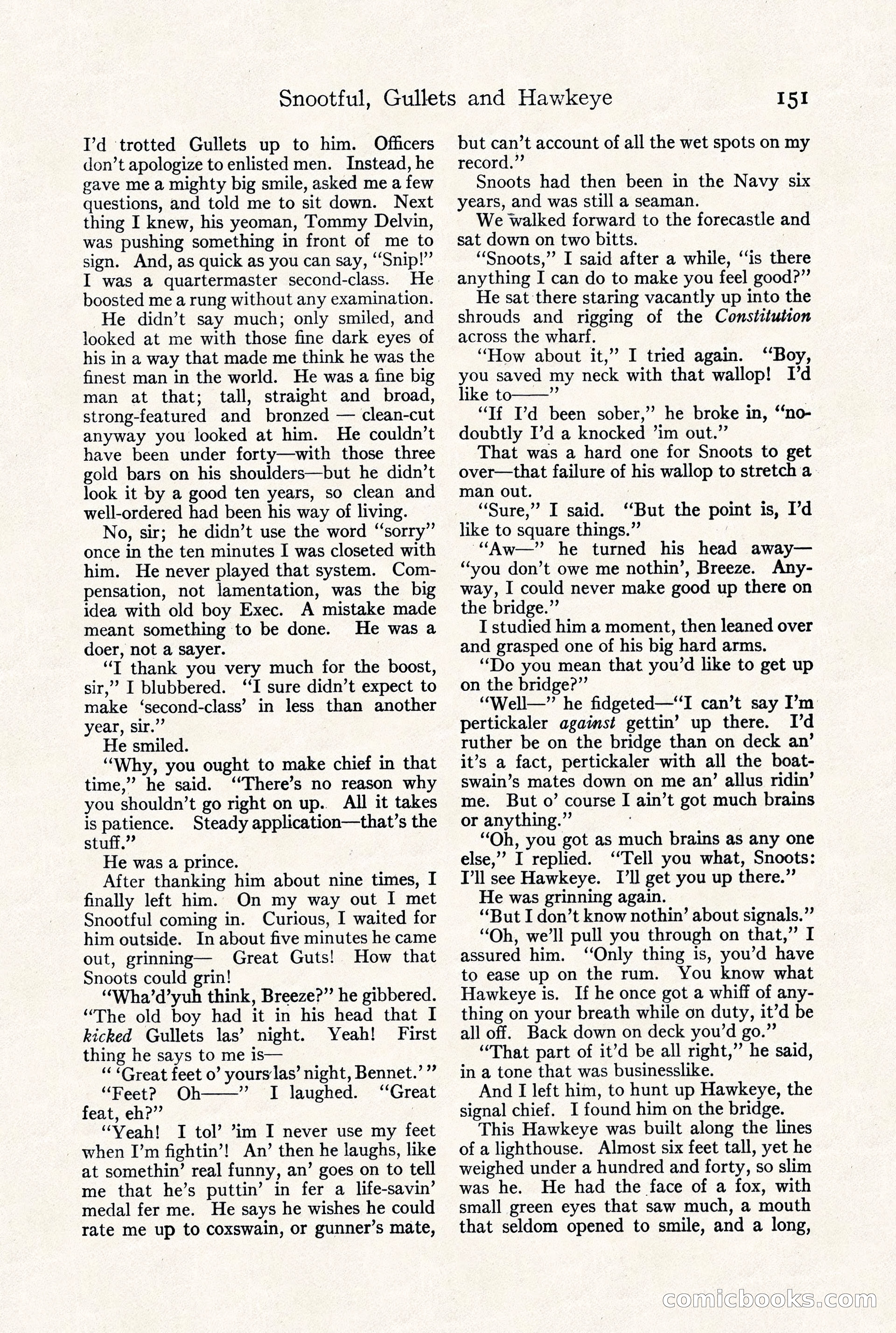 Adventure Magazine, September 30, 1923 — page 157 of 200