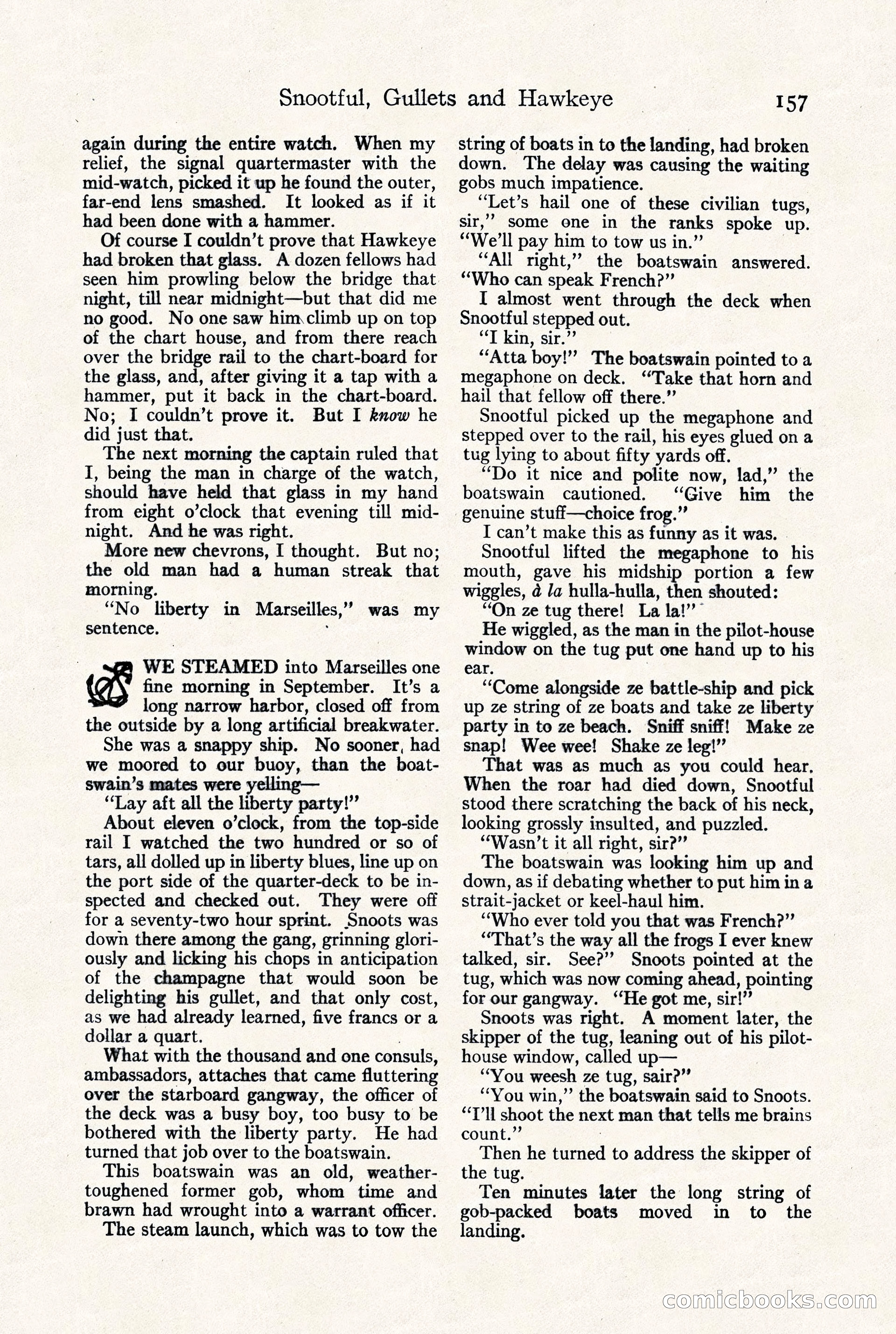 Adventure Magazine, September 30, 1923 — page 163 of 200