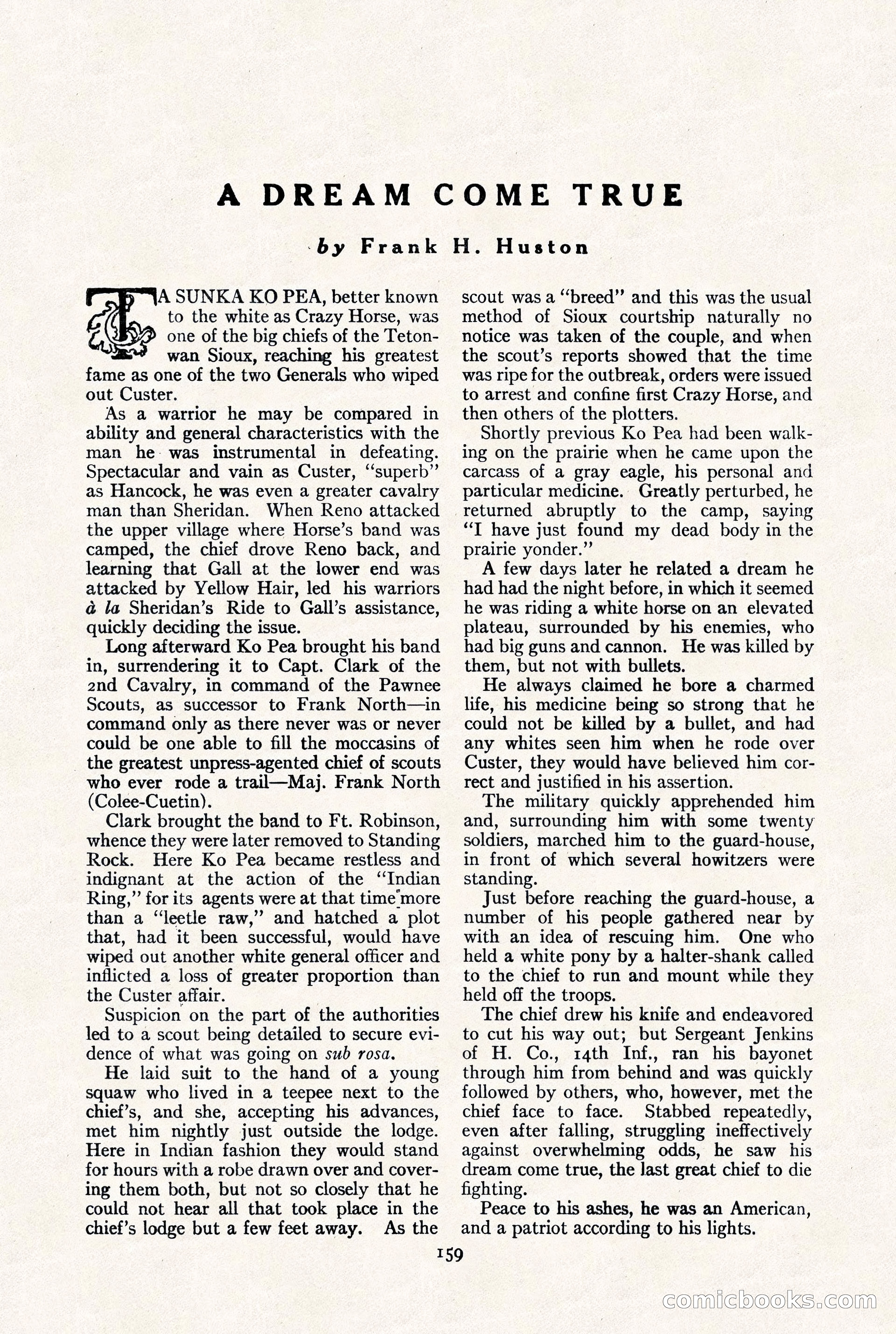 Adventure Magazine, September 30, 1923 — page 165 of 200