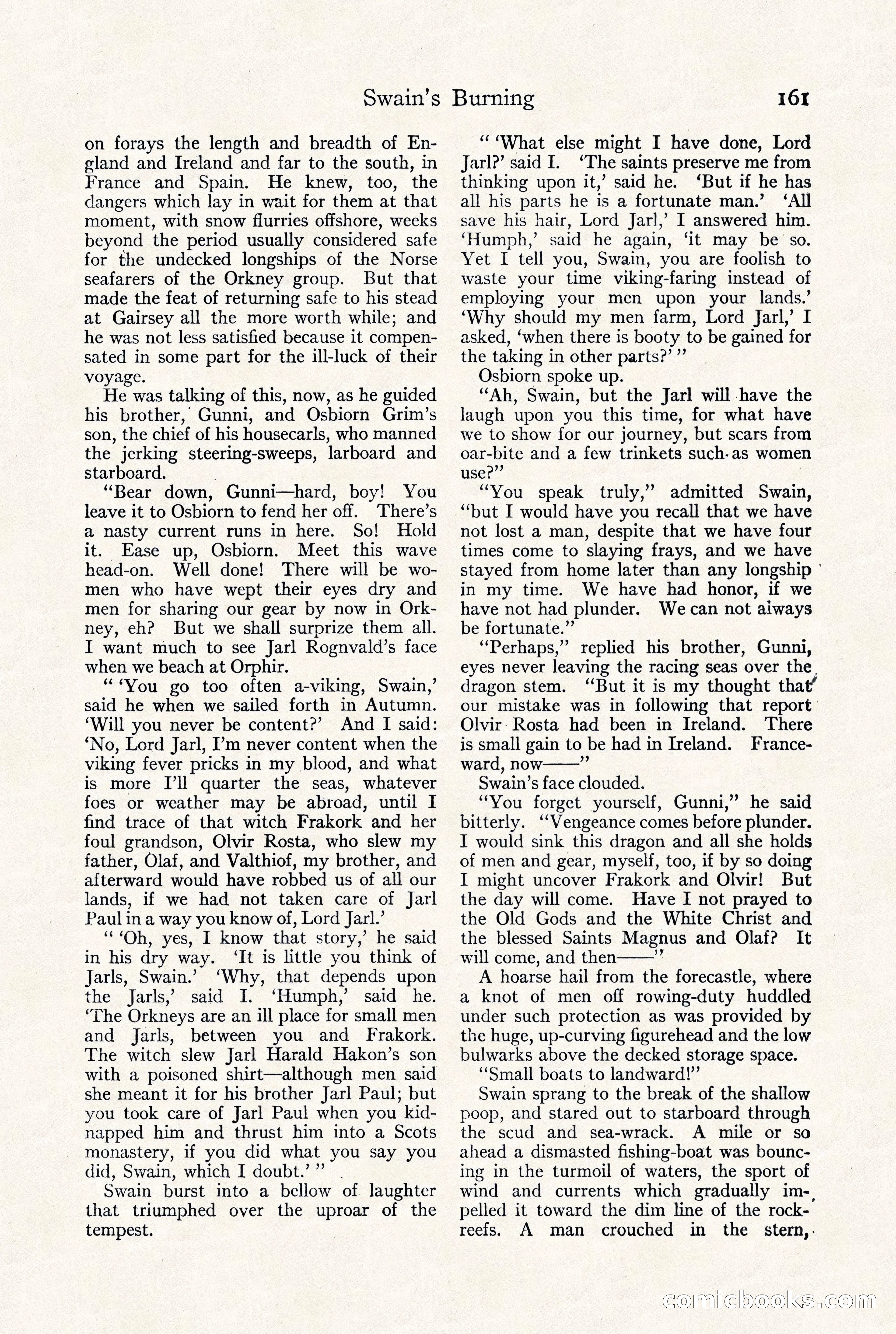 Adventure Magazine, September 30, 1923 — page 167 of 200