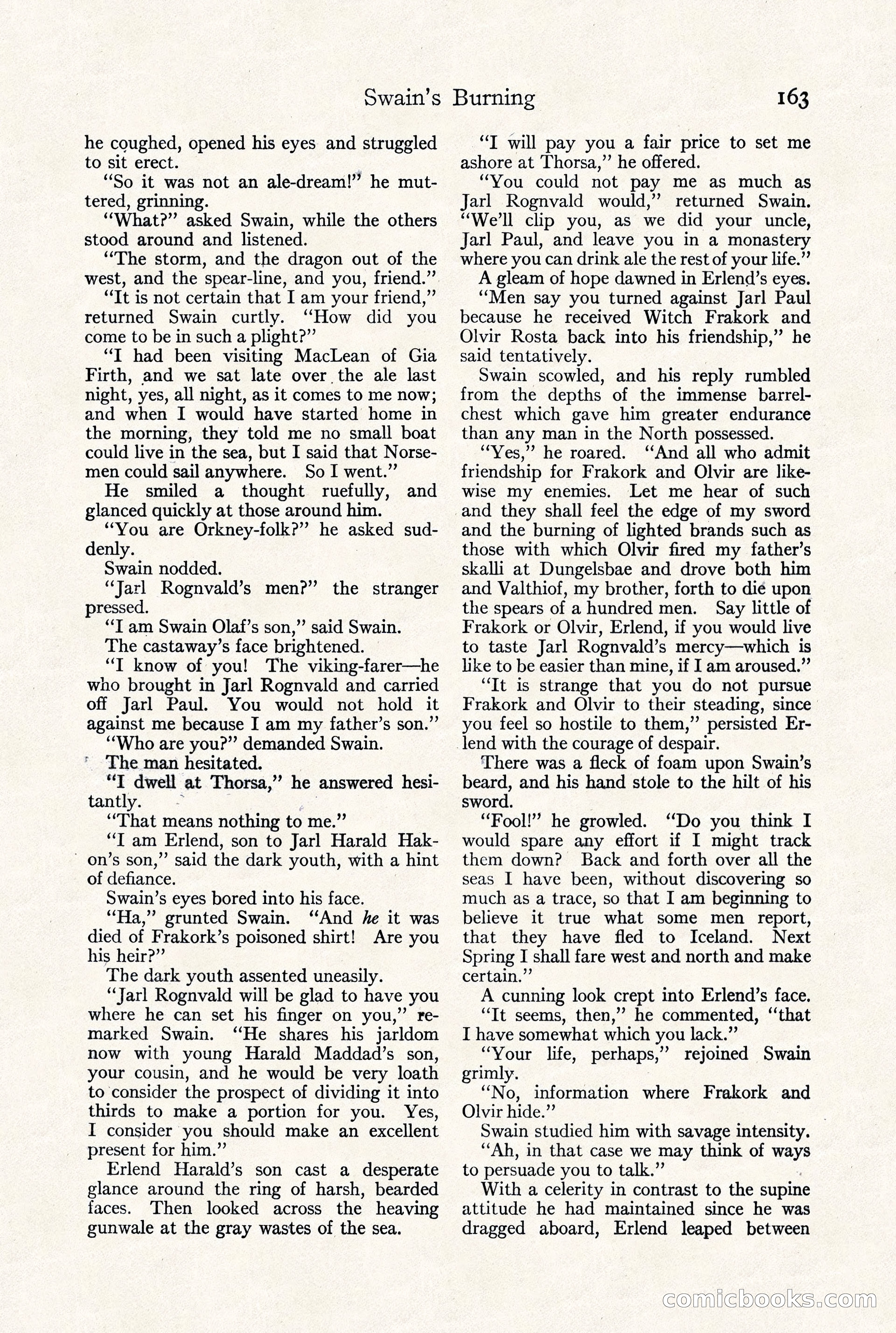 Adventure Magazine, September 30, 1923 — page 169 of 200