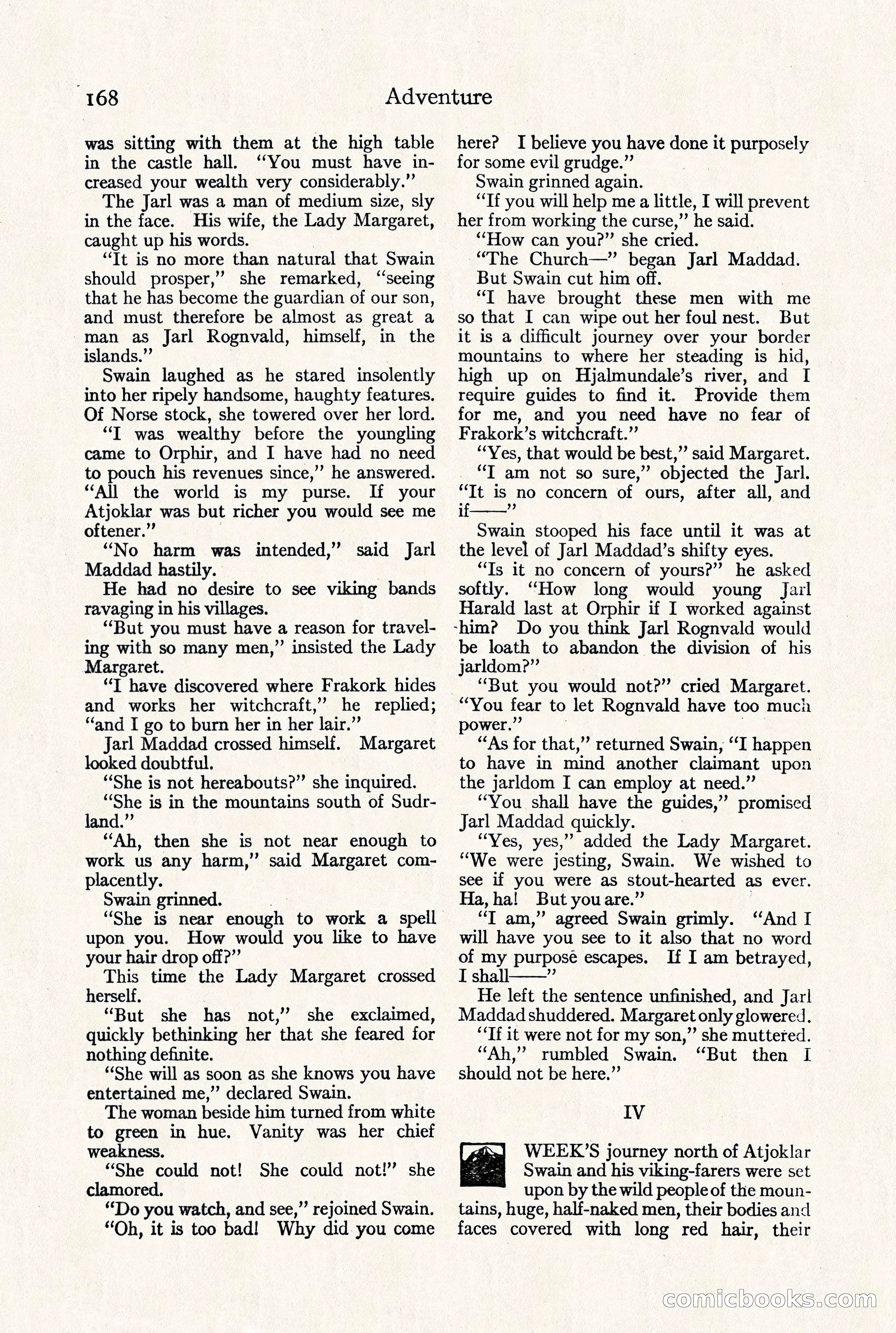 Adventure Magazine, September 30, 1923 — page 174 of 200