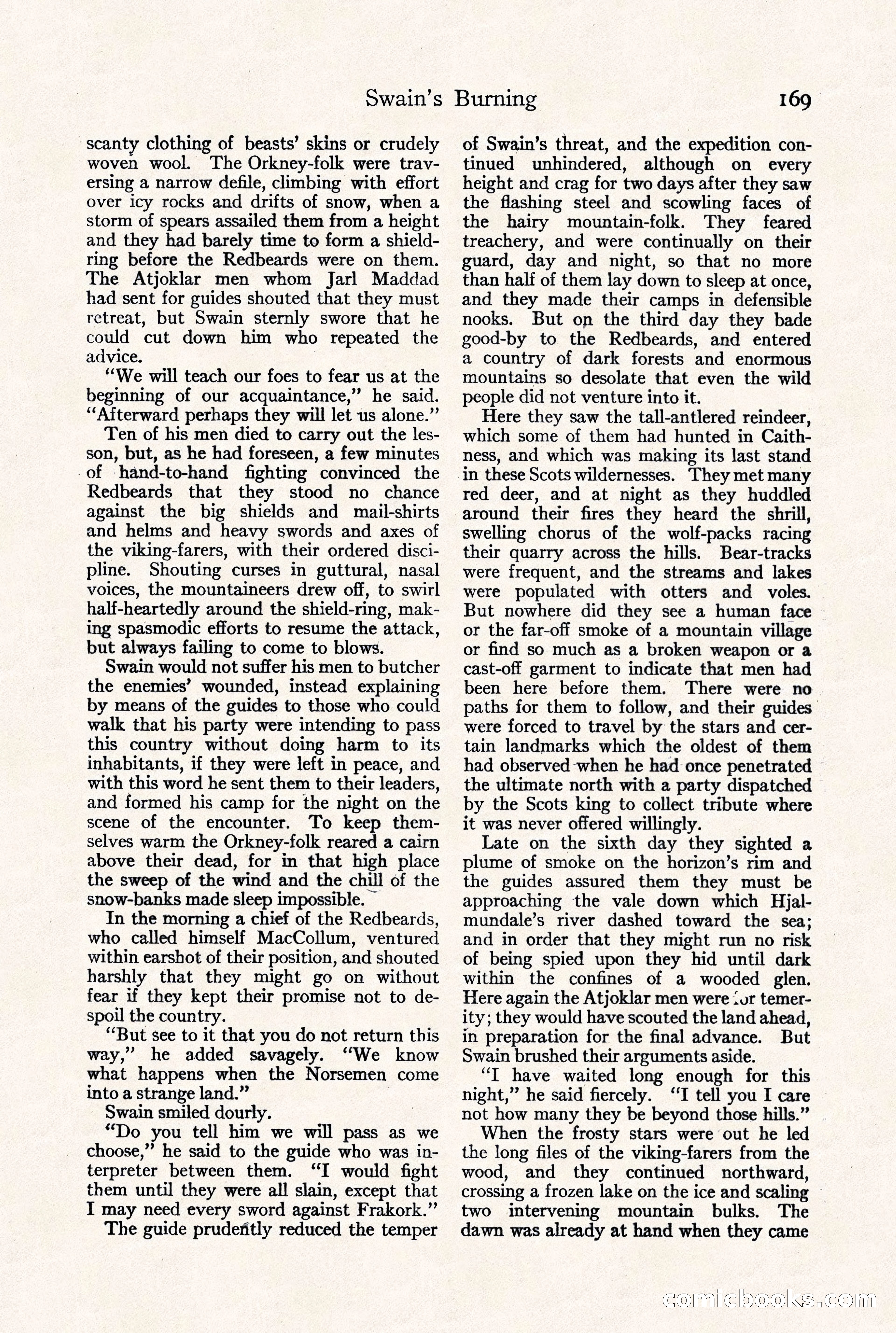 Adventure Magazine, September 30, 1923 — page 175 of 200