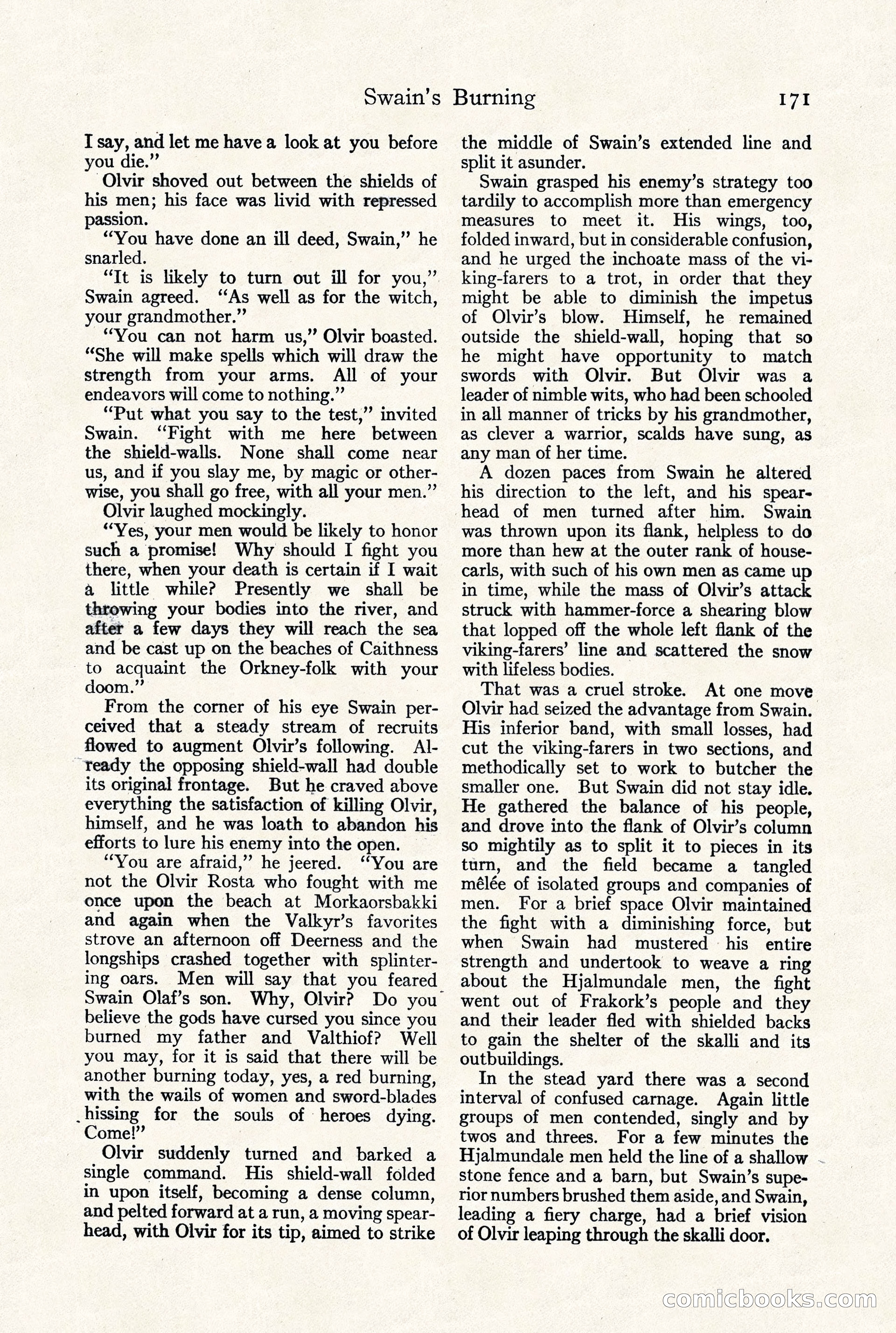 Adventure Magazine, September 30, 1923 — page 177 of 200