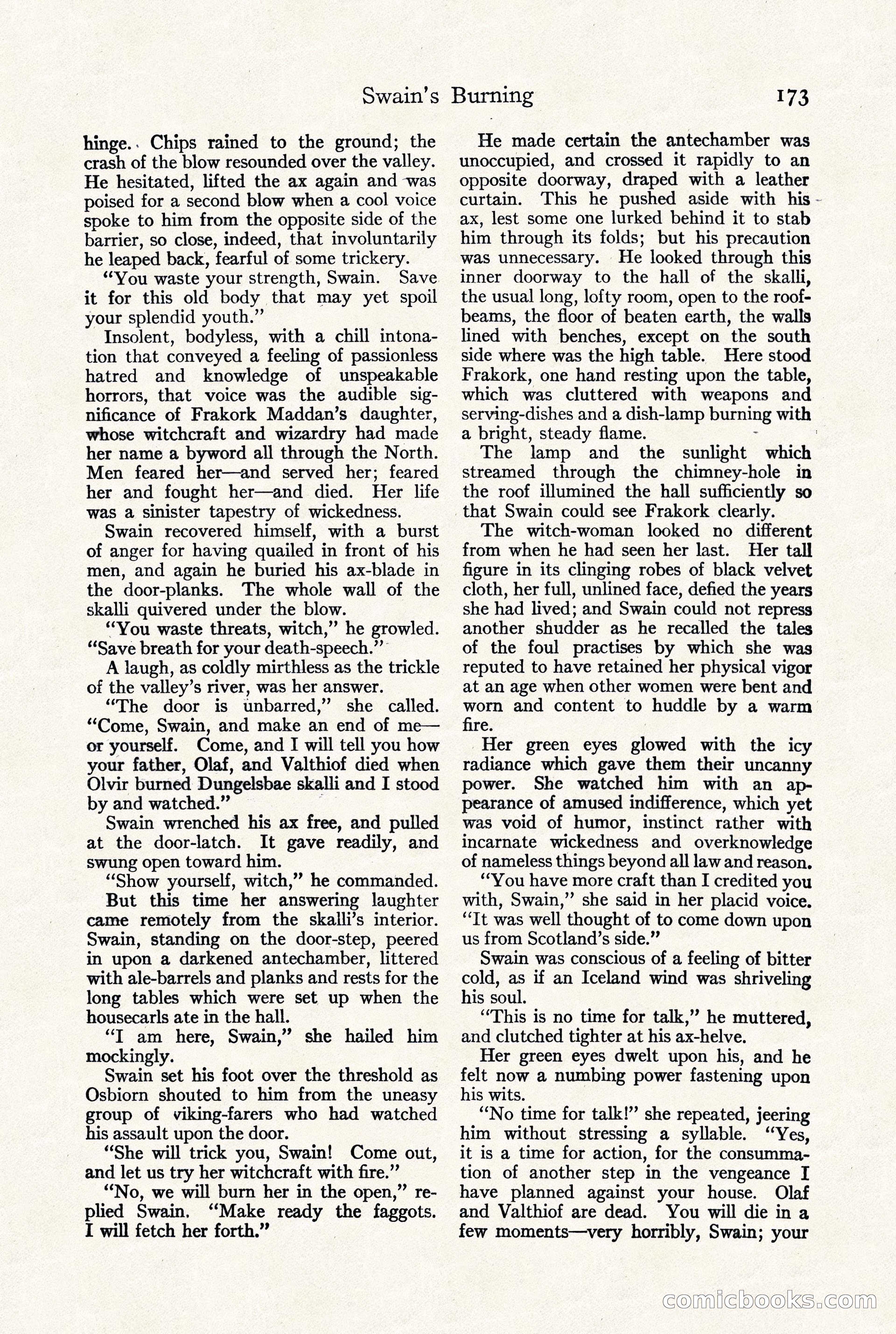 Adventure Magazine, September 30, 1923 — page 179 of 200