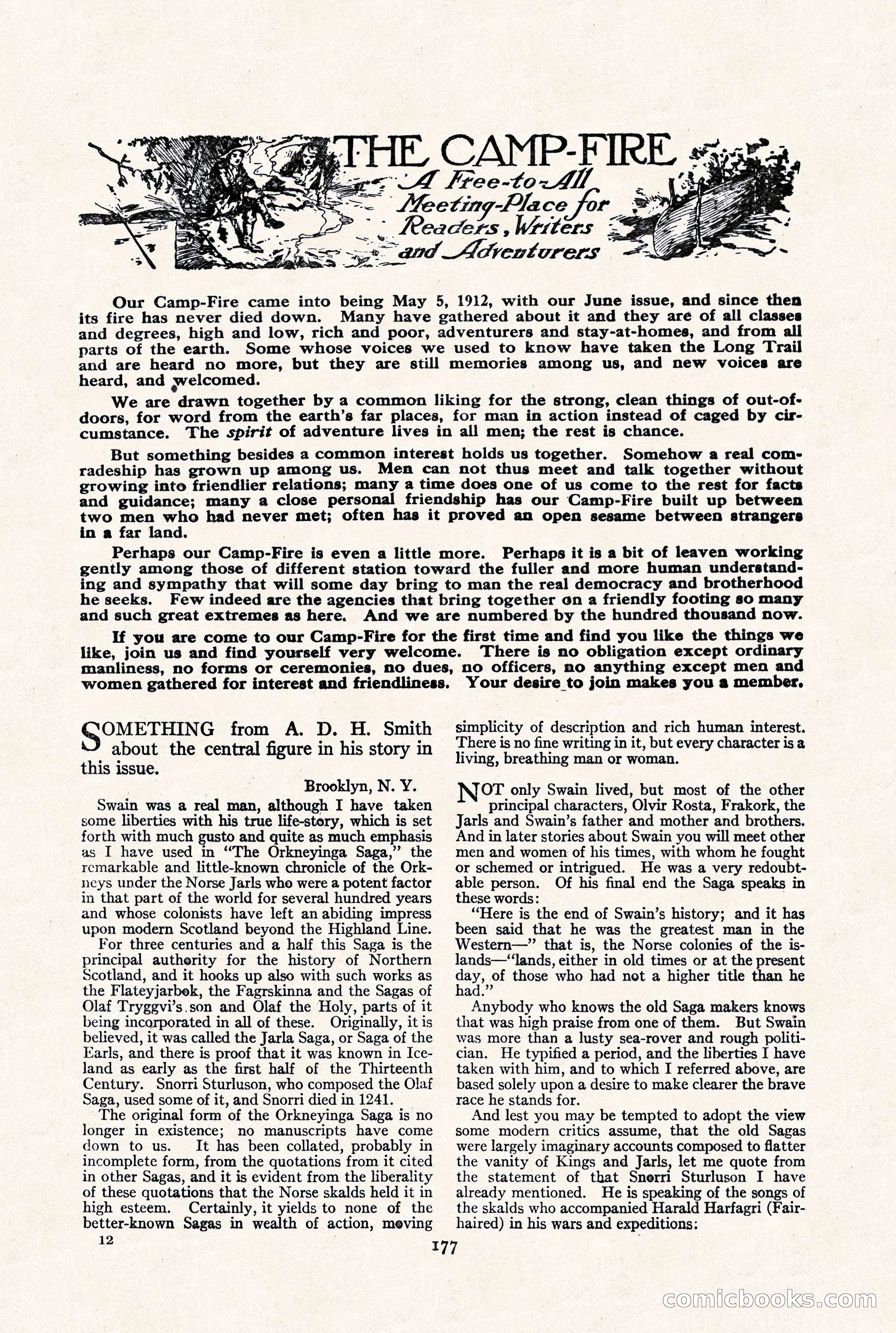 Adventure Magazine, September 30, 1923 — page 183 of 200