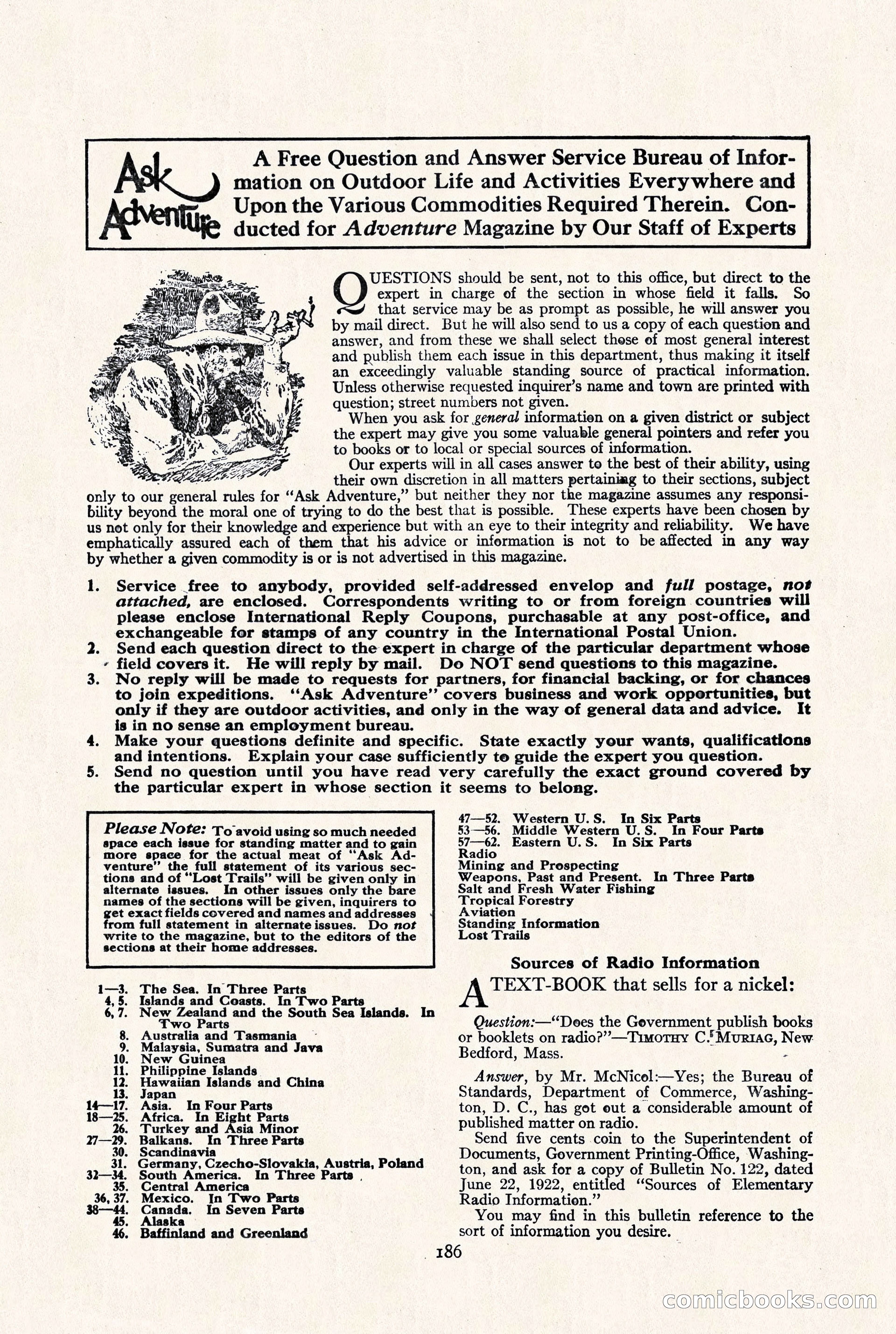 Adventure Magazine, September 30, 1923 — page 192 of 200