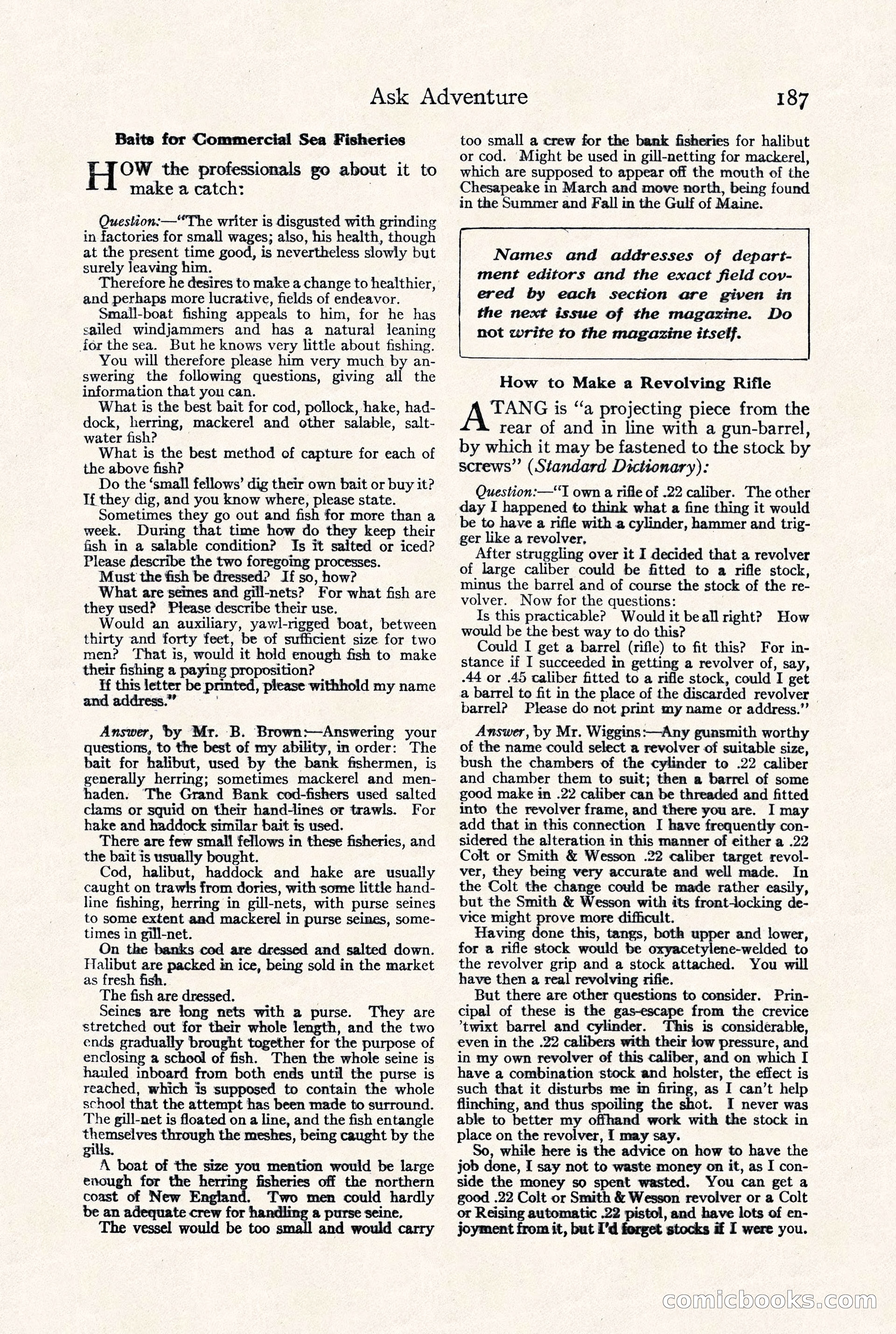 Adventure Magazine, September 30, 1923 — page 193 of 200