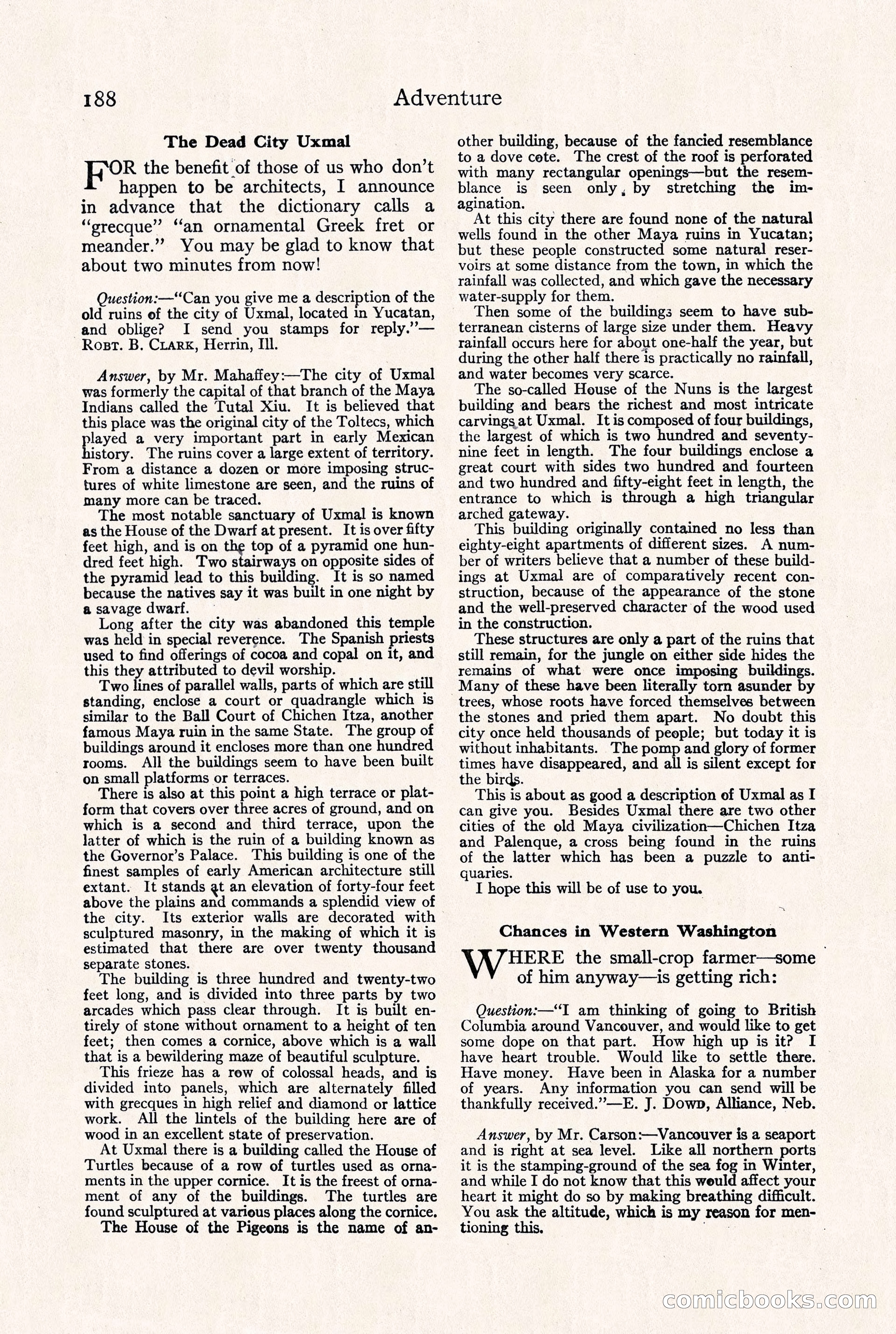 Adventure Magazine, September 30, 1923 — page 194 of 200