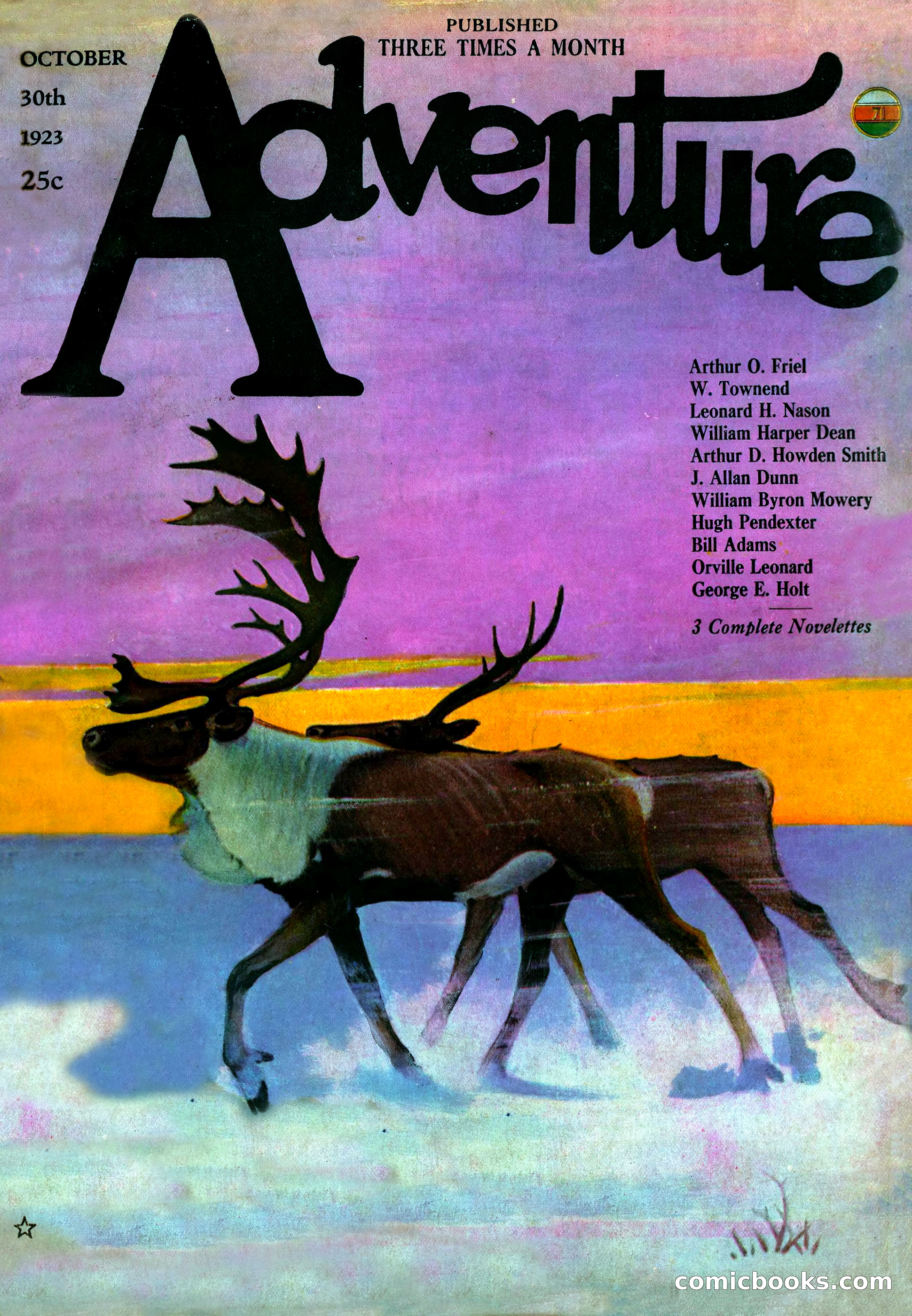 Adventure Magazine Cover