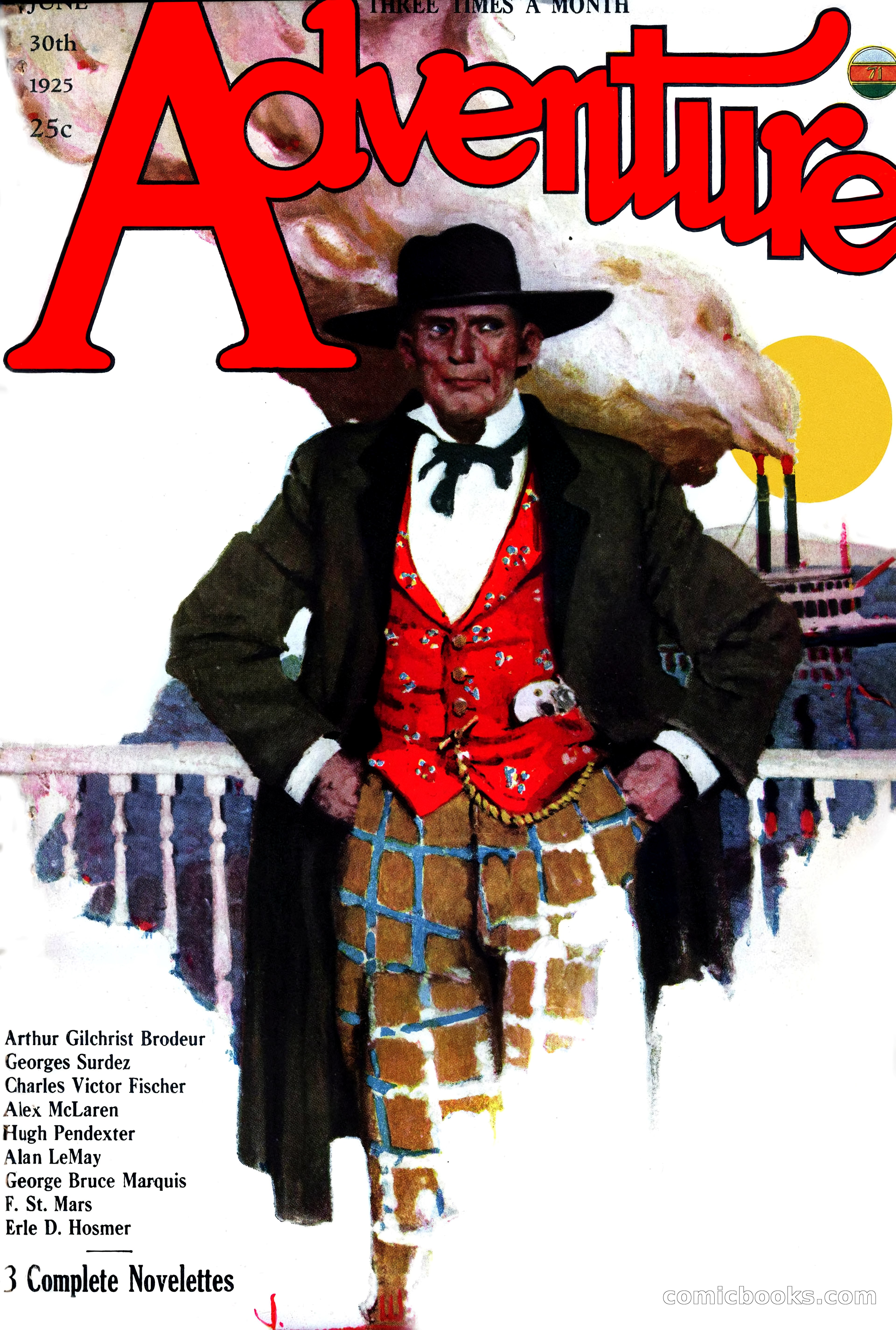 Adventure Magazine Cover