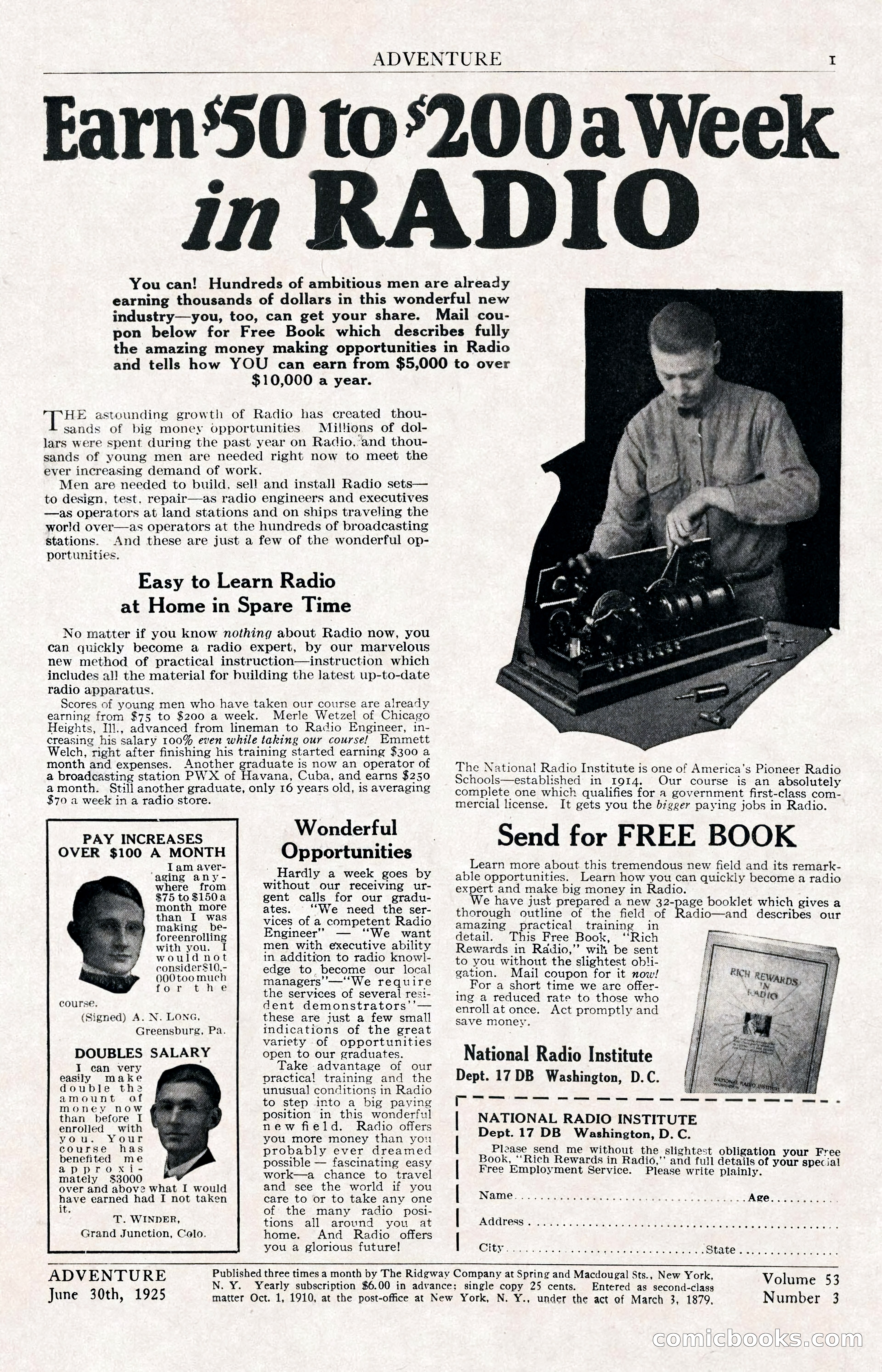 Adventure Magazine Cover — page 3 of 204