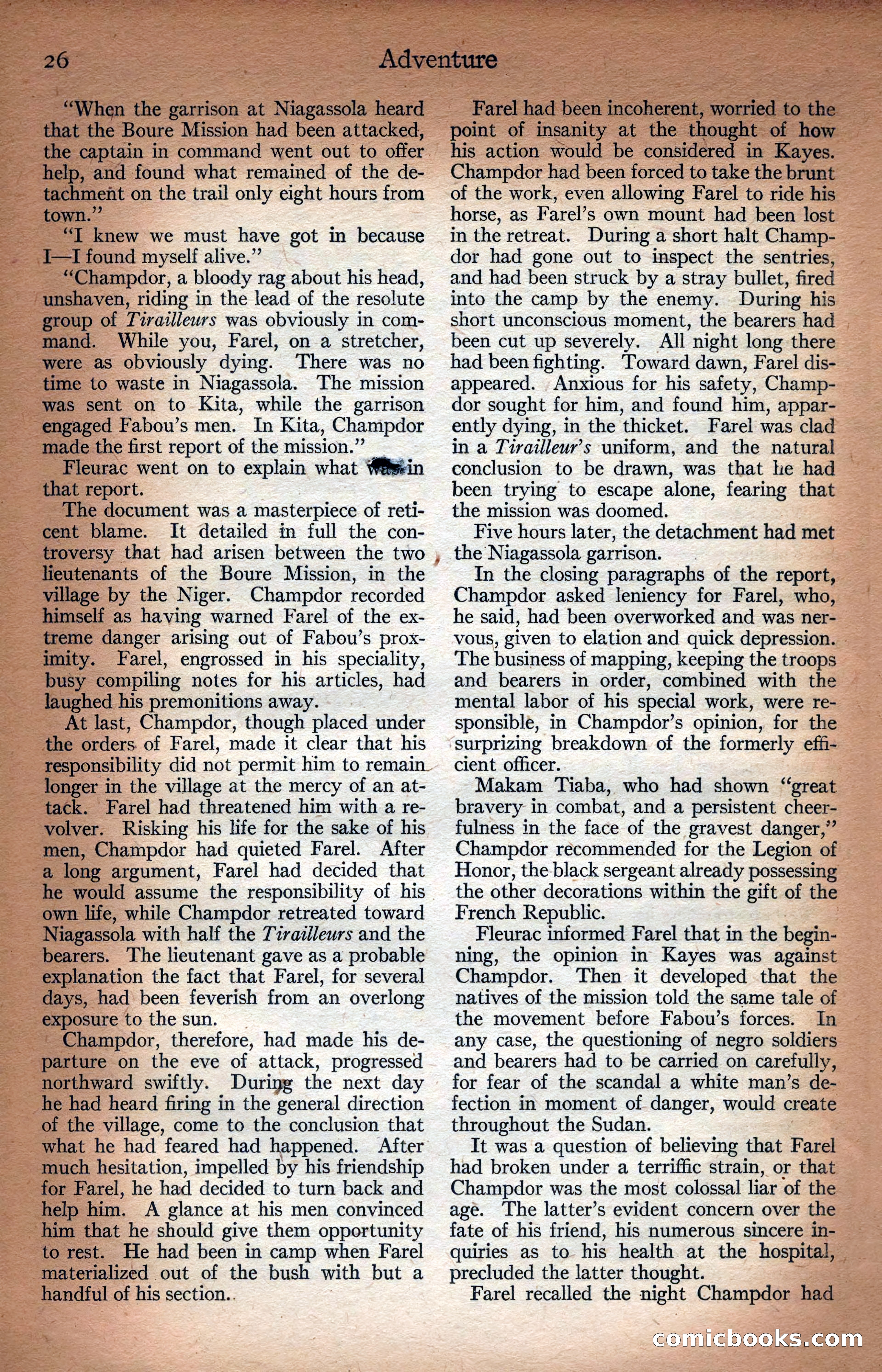 Adventure Magazine Cover — page 36 of 204