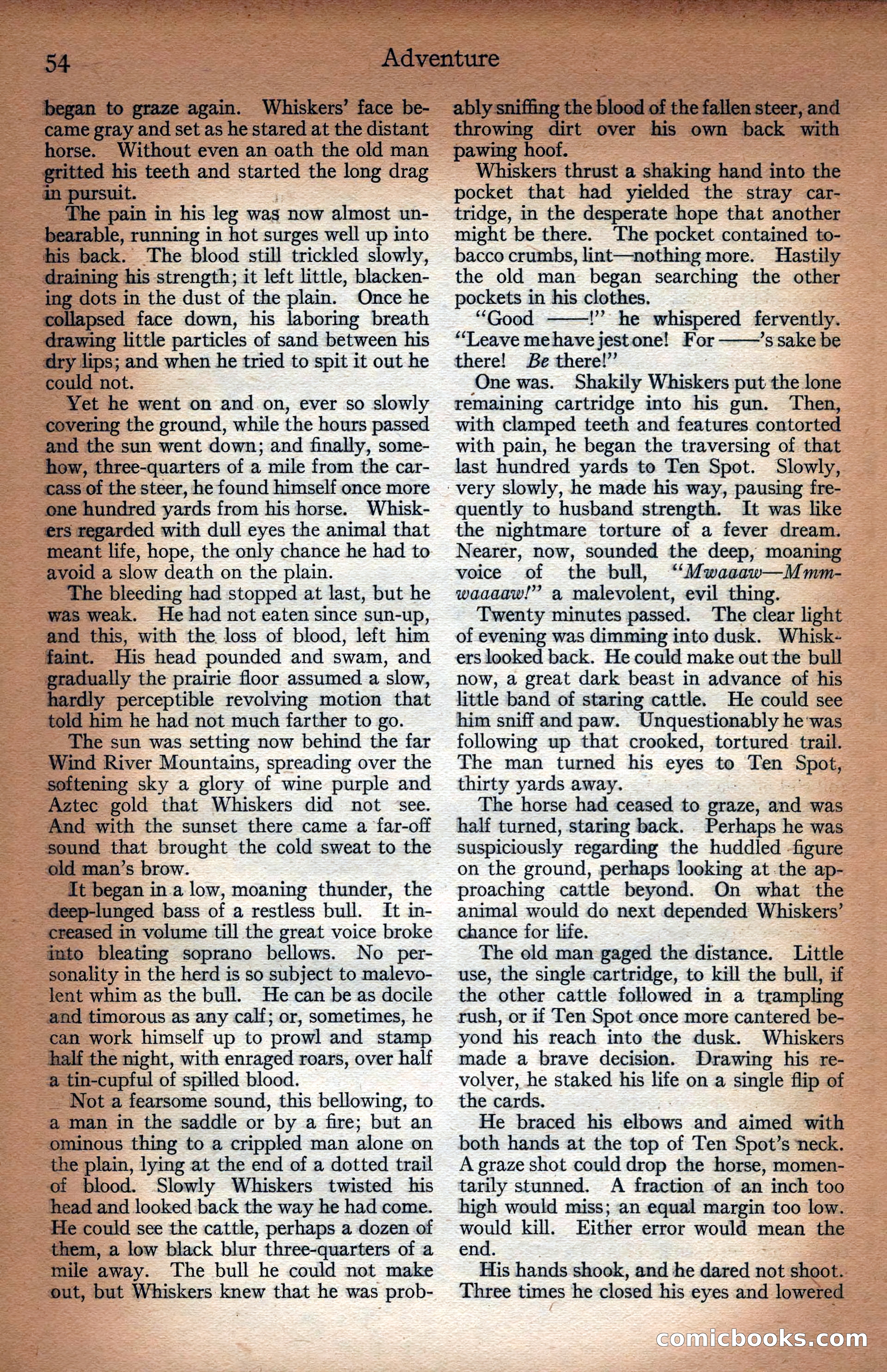 Adventure Magazine Cover — page 64 of 204