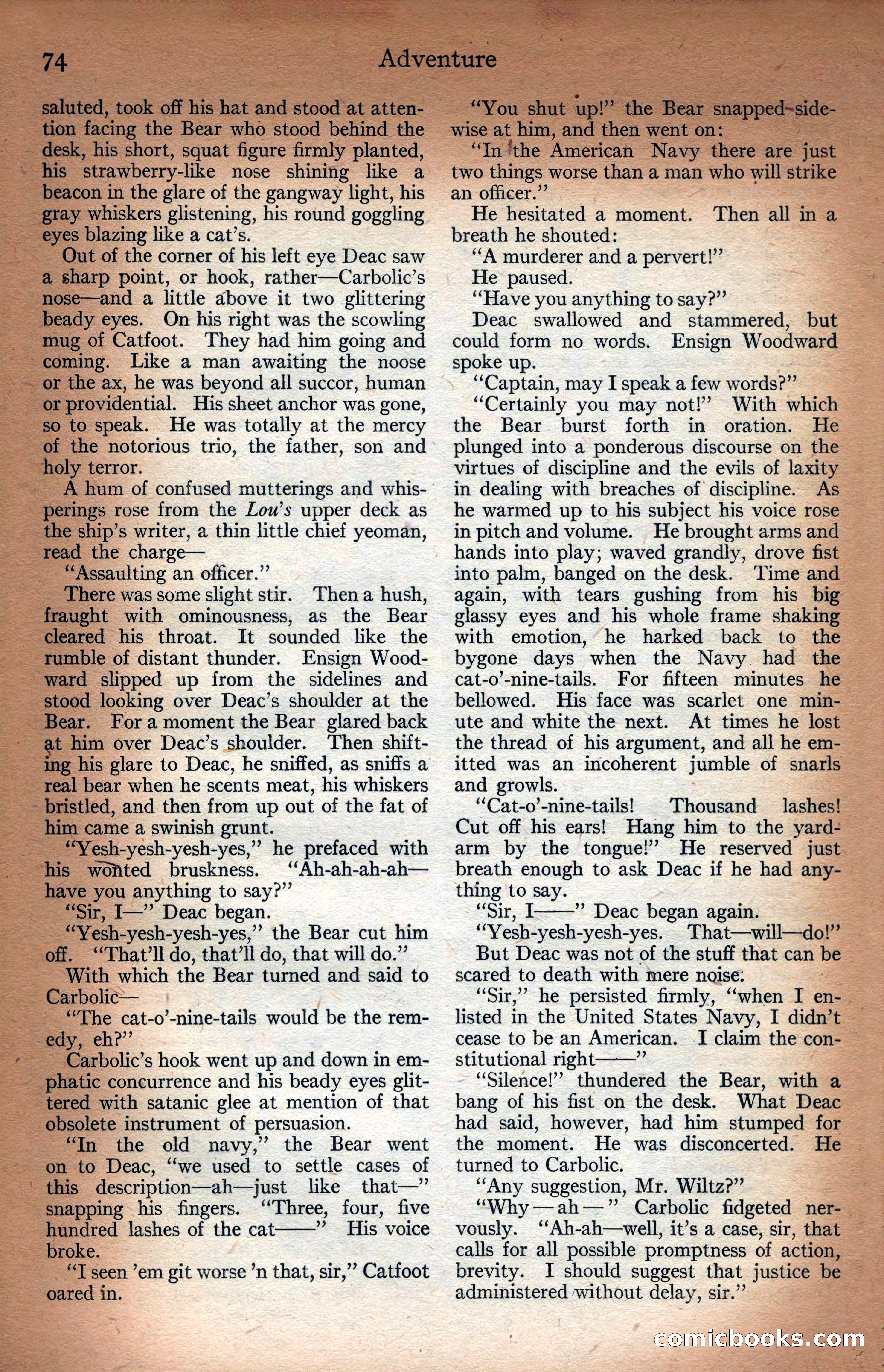 Adventure Magazine Cover — page 84 of 204