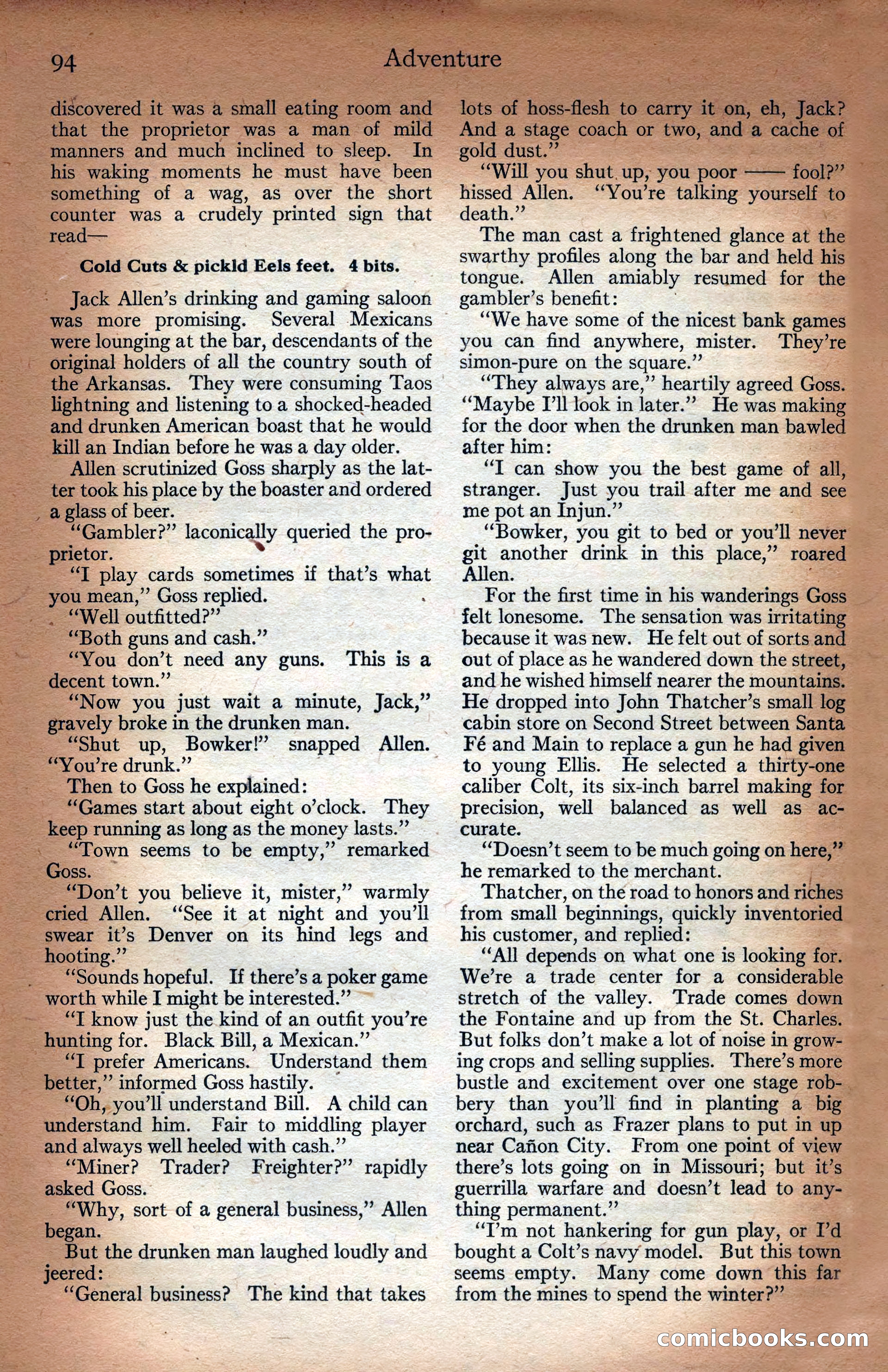 Adventure Magazine Cover — page 104 of 204