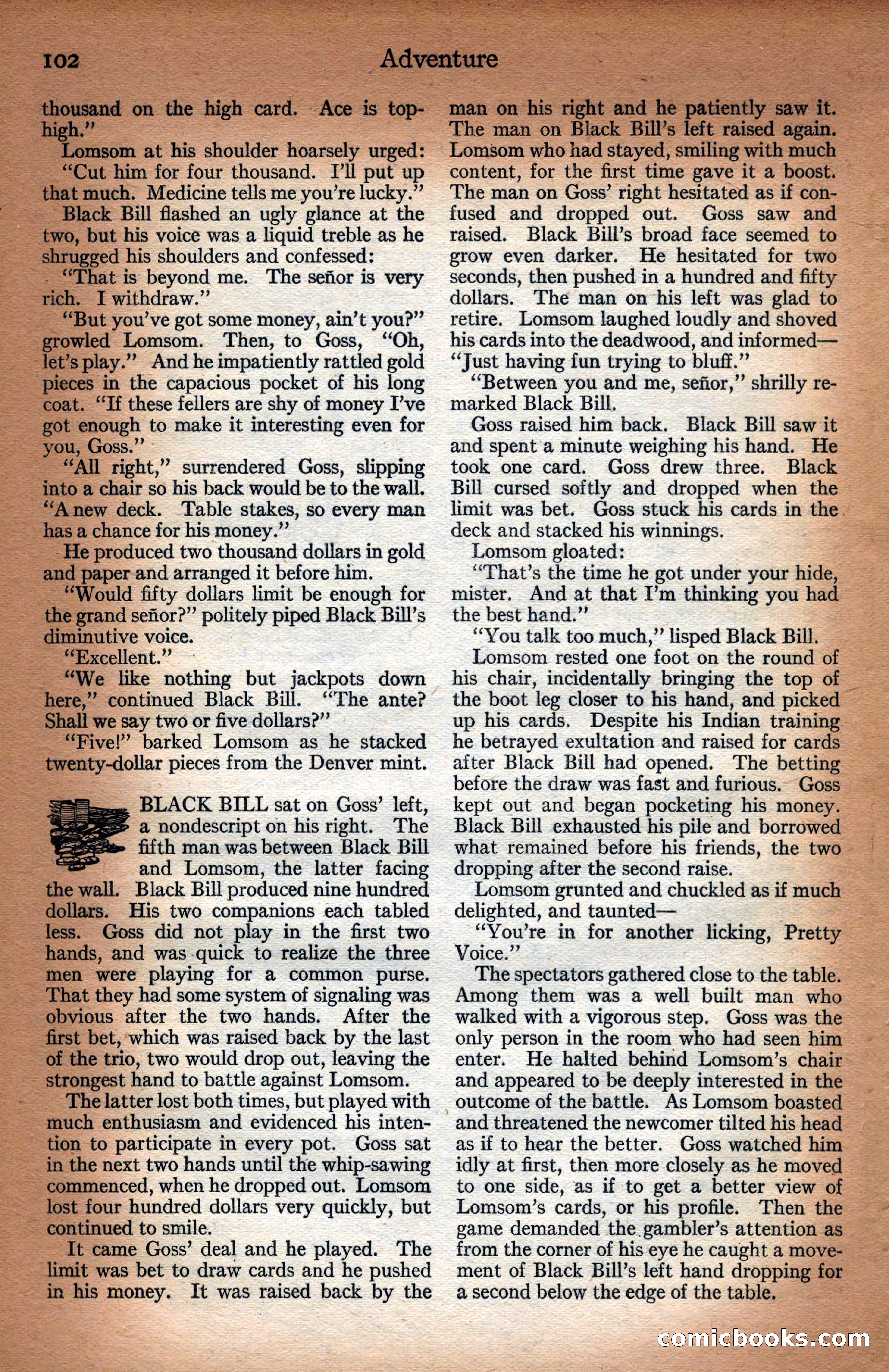 Adventure Magazine Cover — page 112 of 204