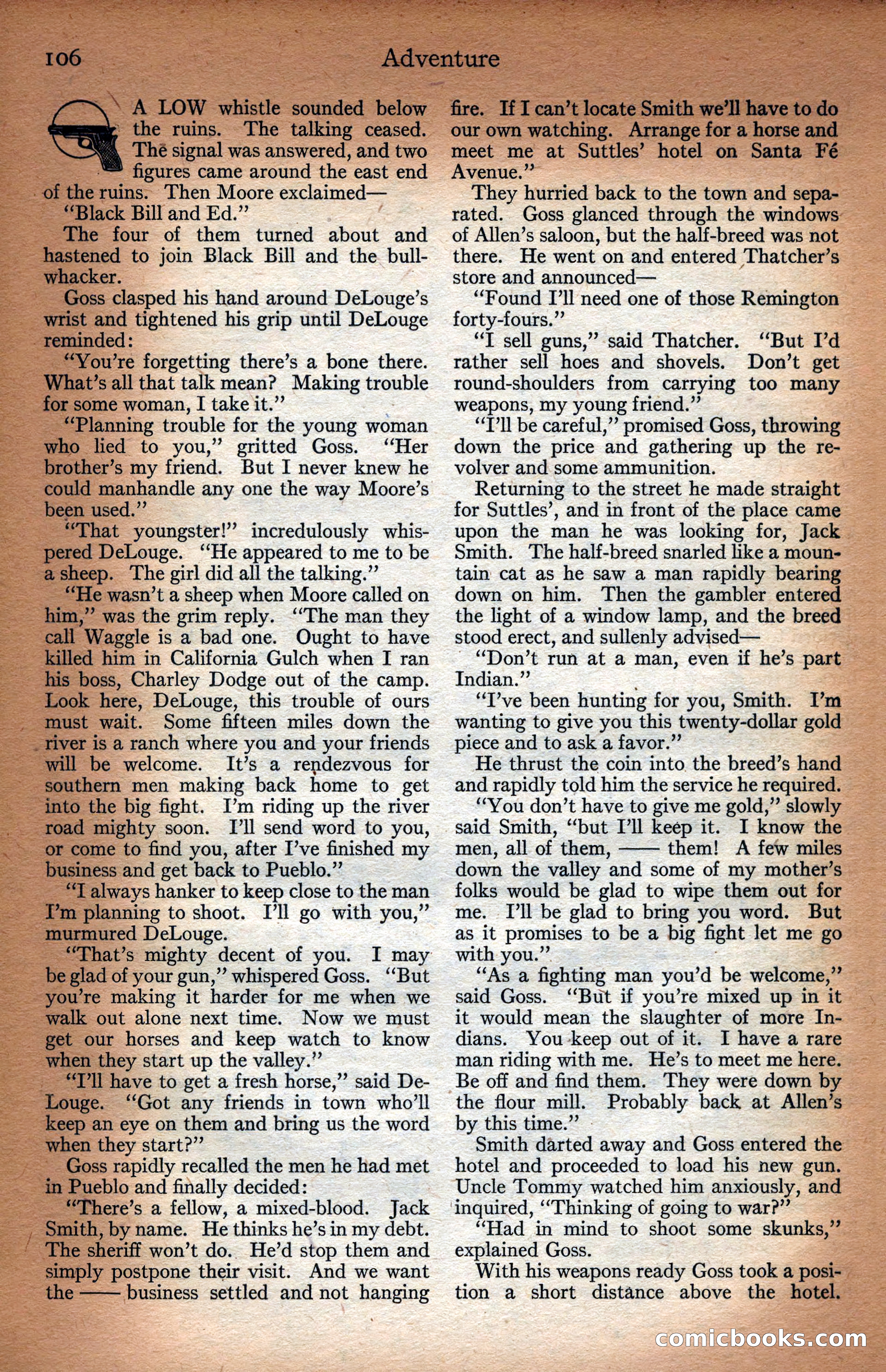 Adventure Magazine Cover — page 116 of 204