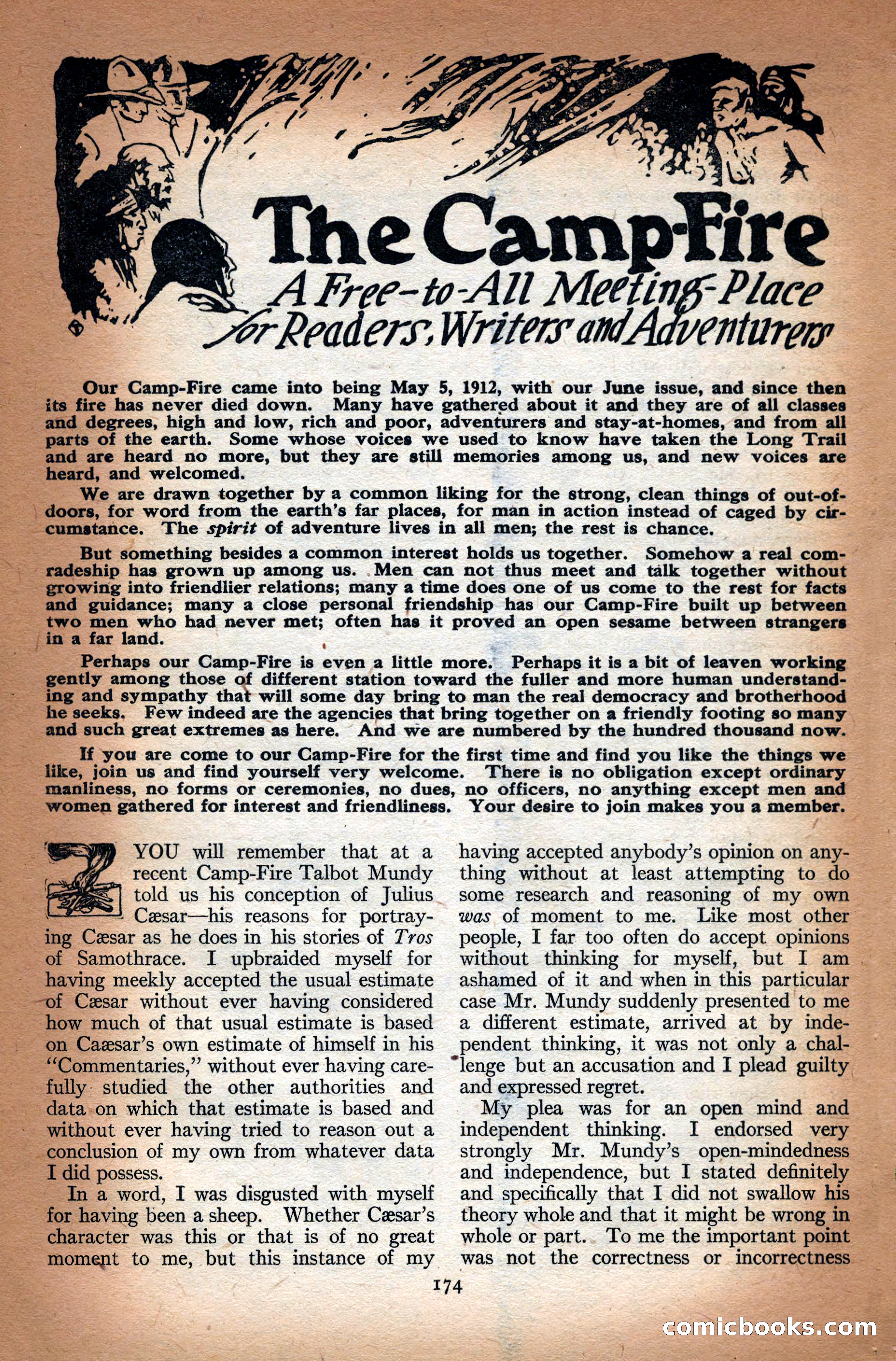 Adventure Magazine Cover — page 184 of 204