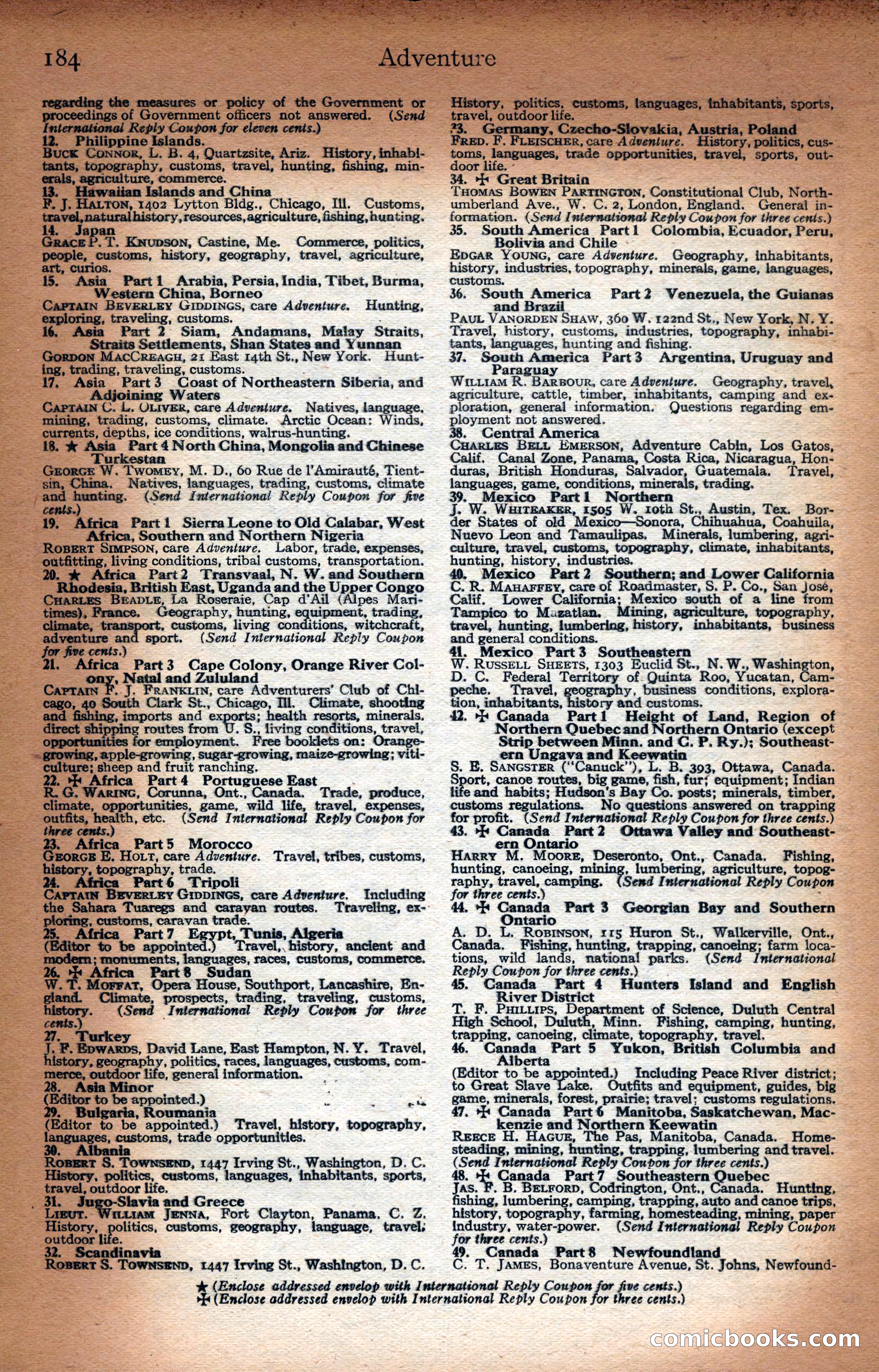 Adventure Magazine Cover — page 194 of 204