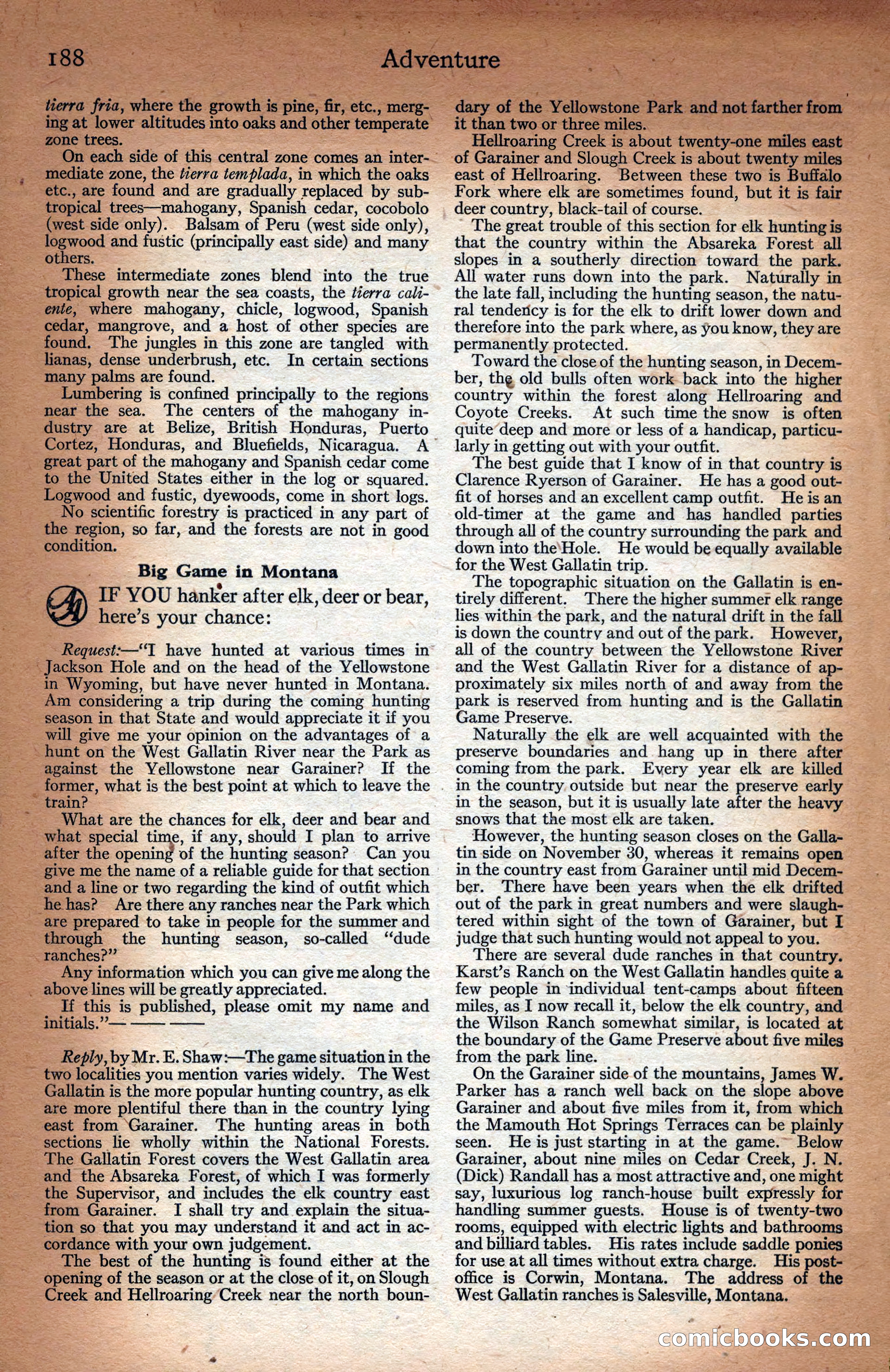 Adventure Magazine Cover — page 198 of 204