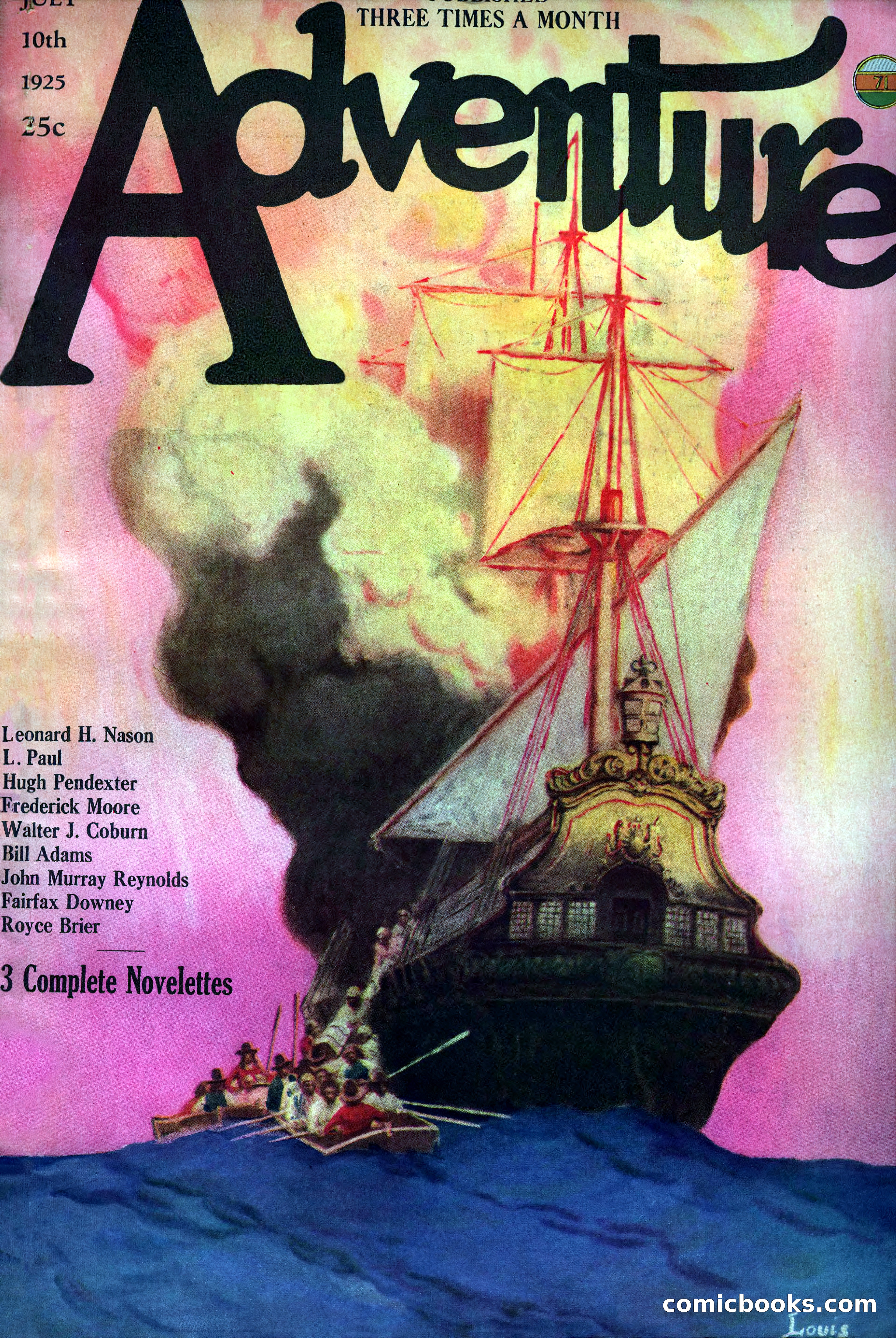 Adventure Magazine Cover