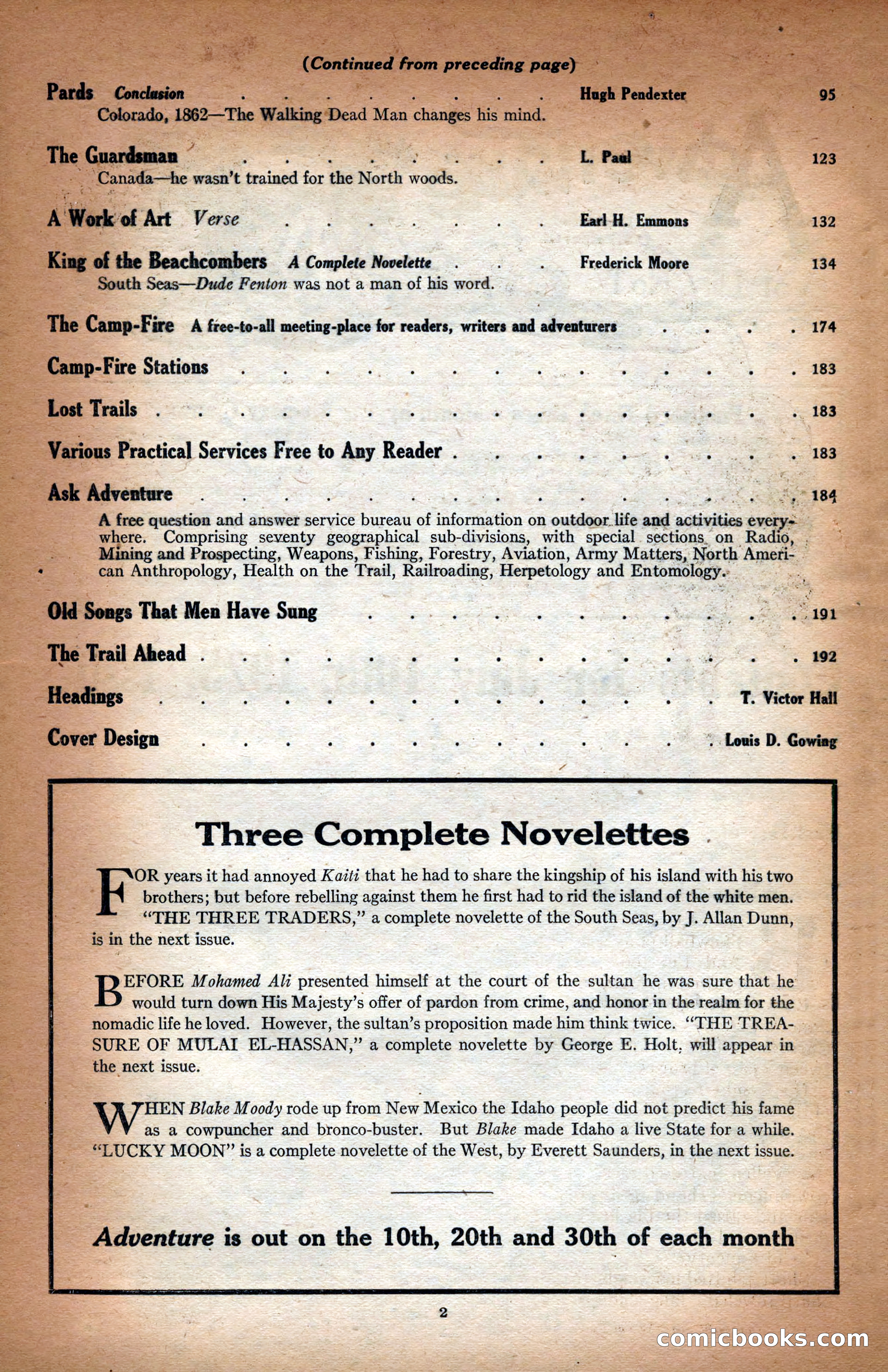Adventure Magazine Cover — page 4 of 196