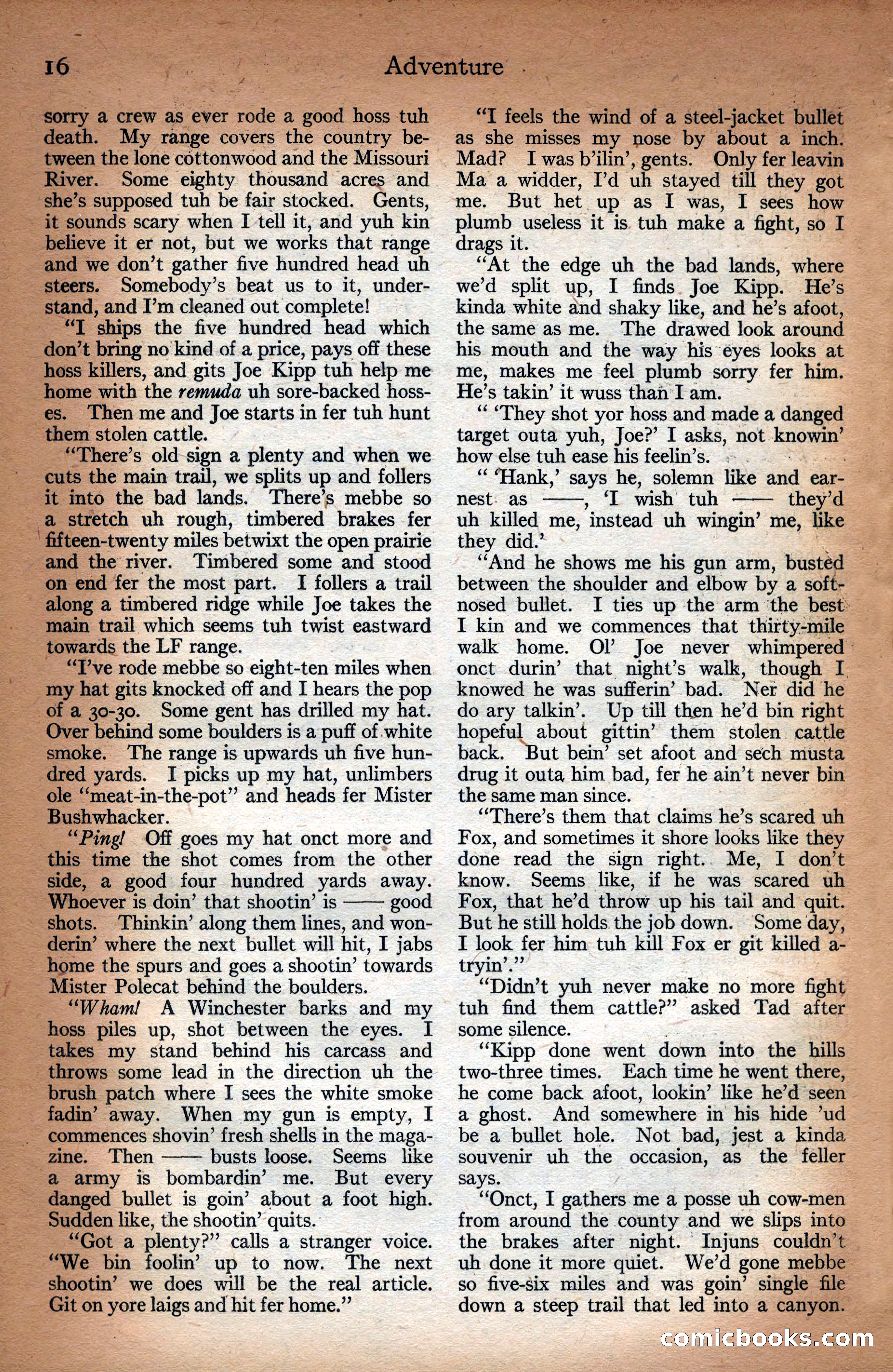 Adventure Magazine Cover — page 18 of 196