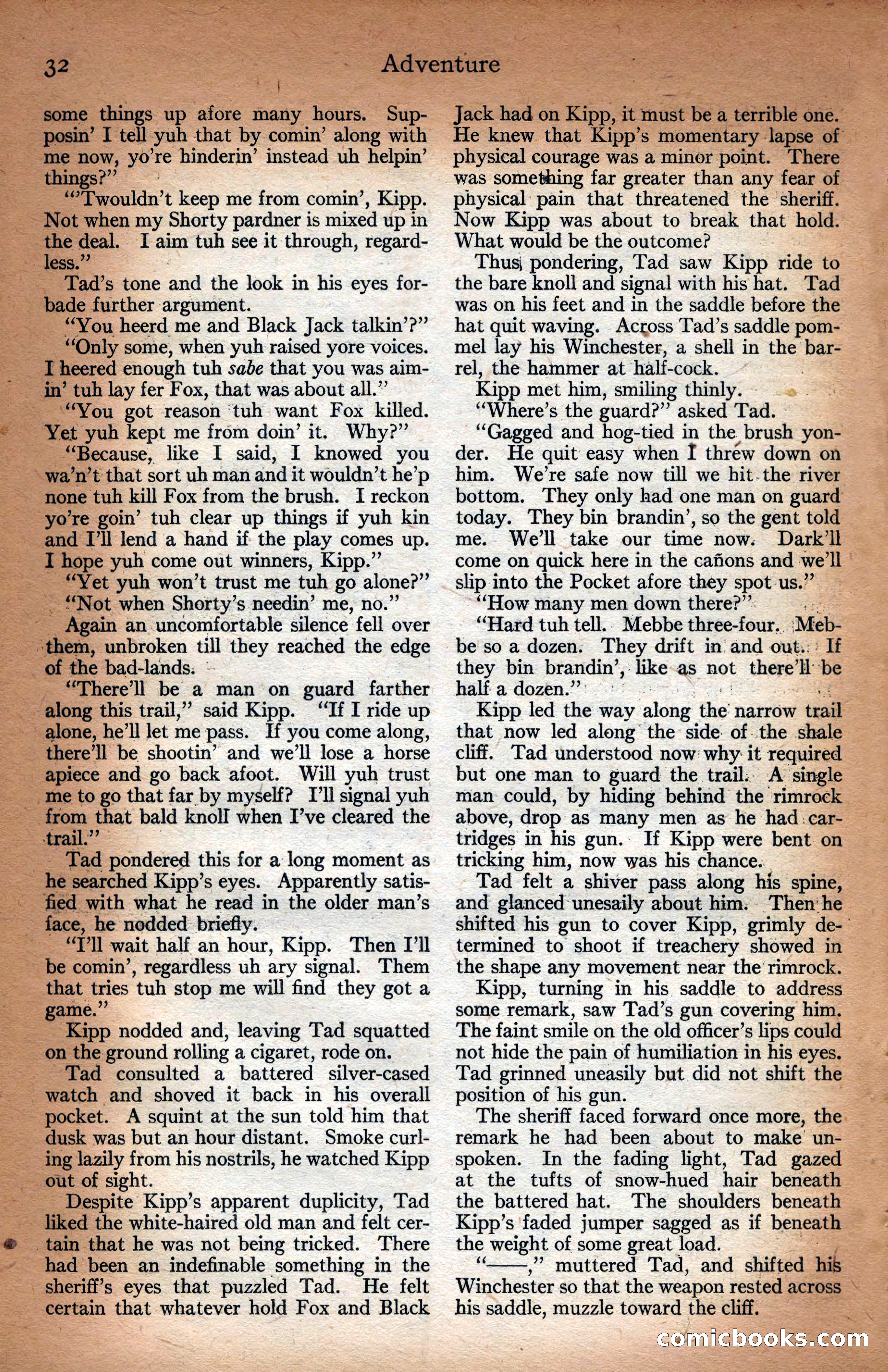 Adventure Magazine Cover — page 34 of 196