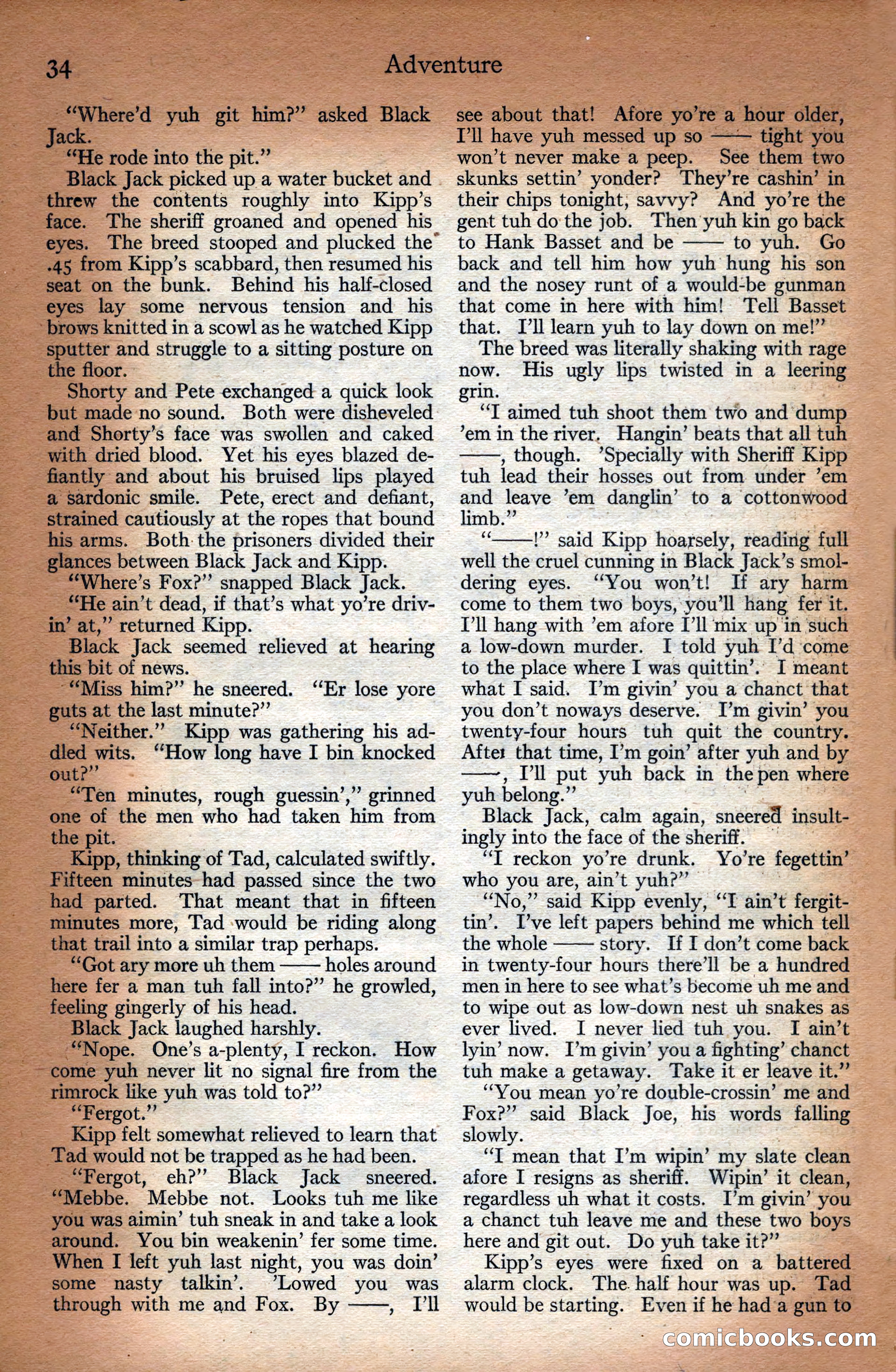 Adventure Magazine Cover — page 36 of 196