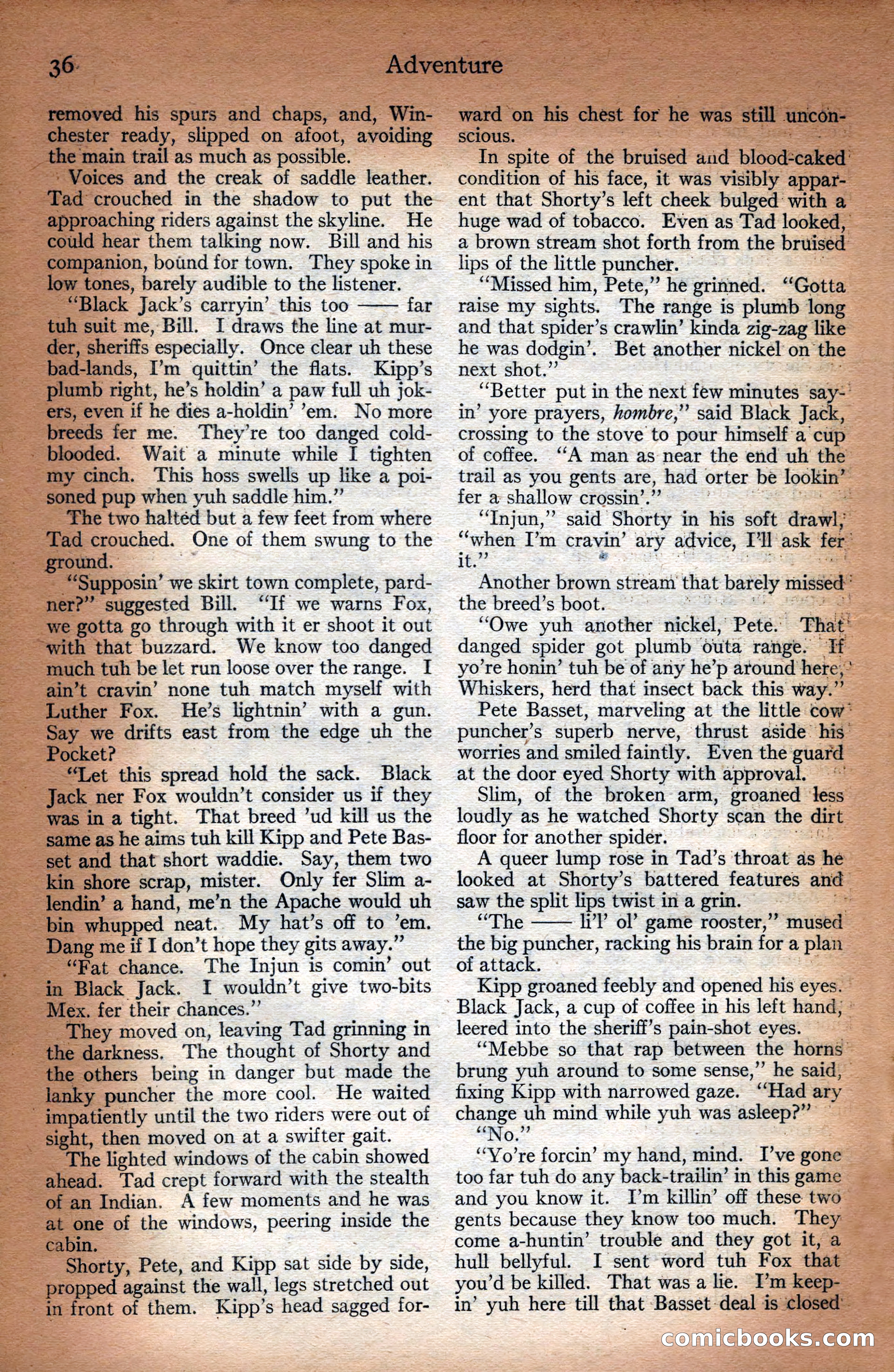 Adventure Magazine Cover — page 38 of 196