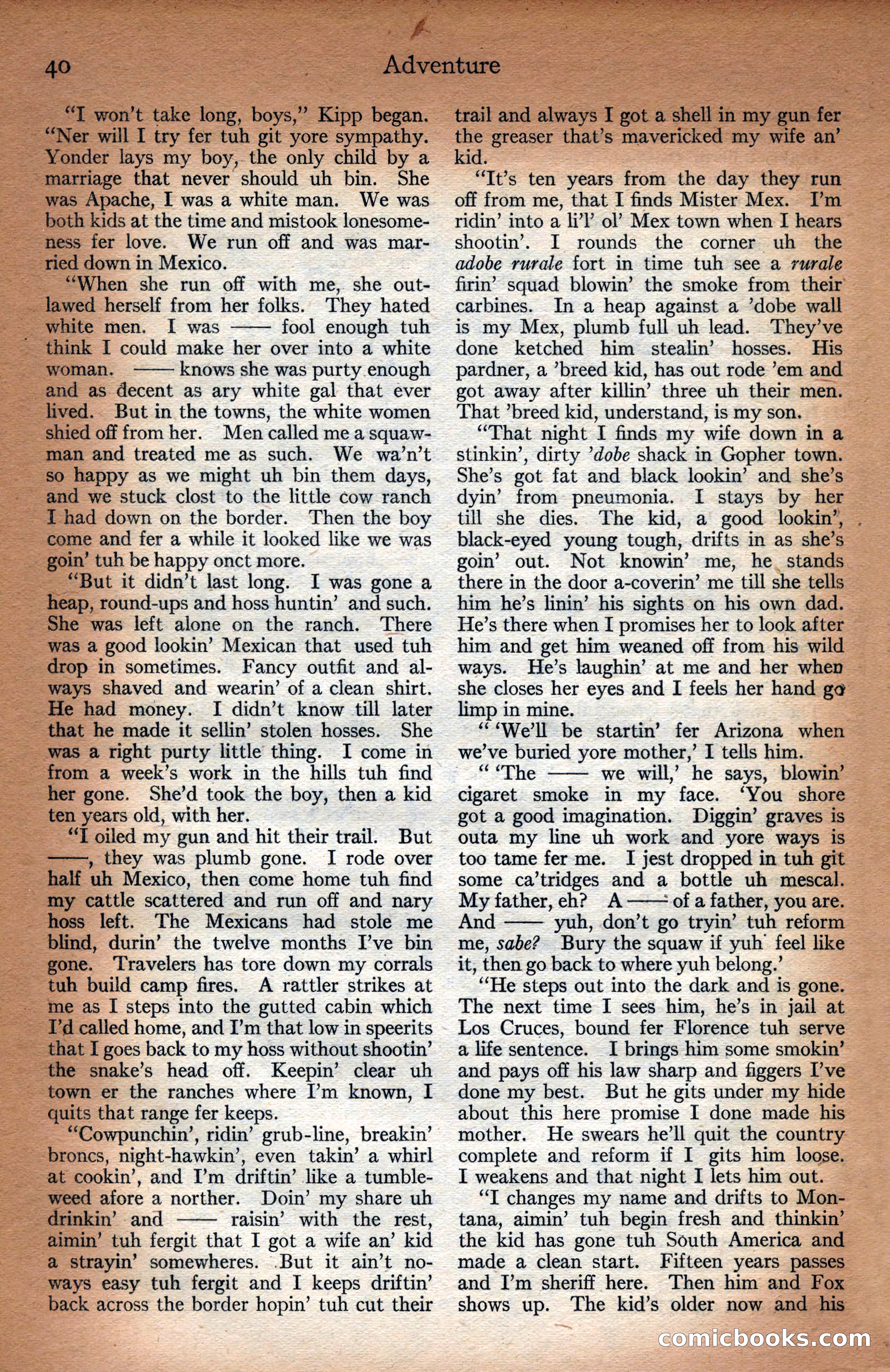Adventure Magazine Cover — page 42 of 196
