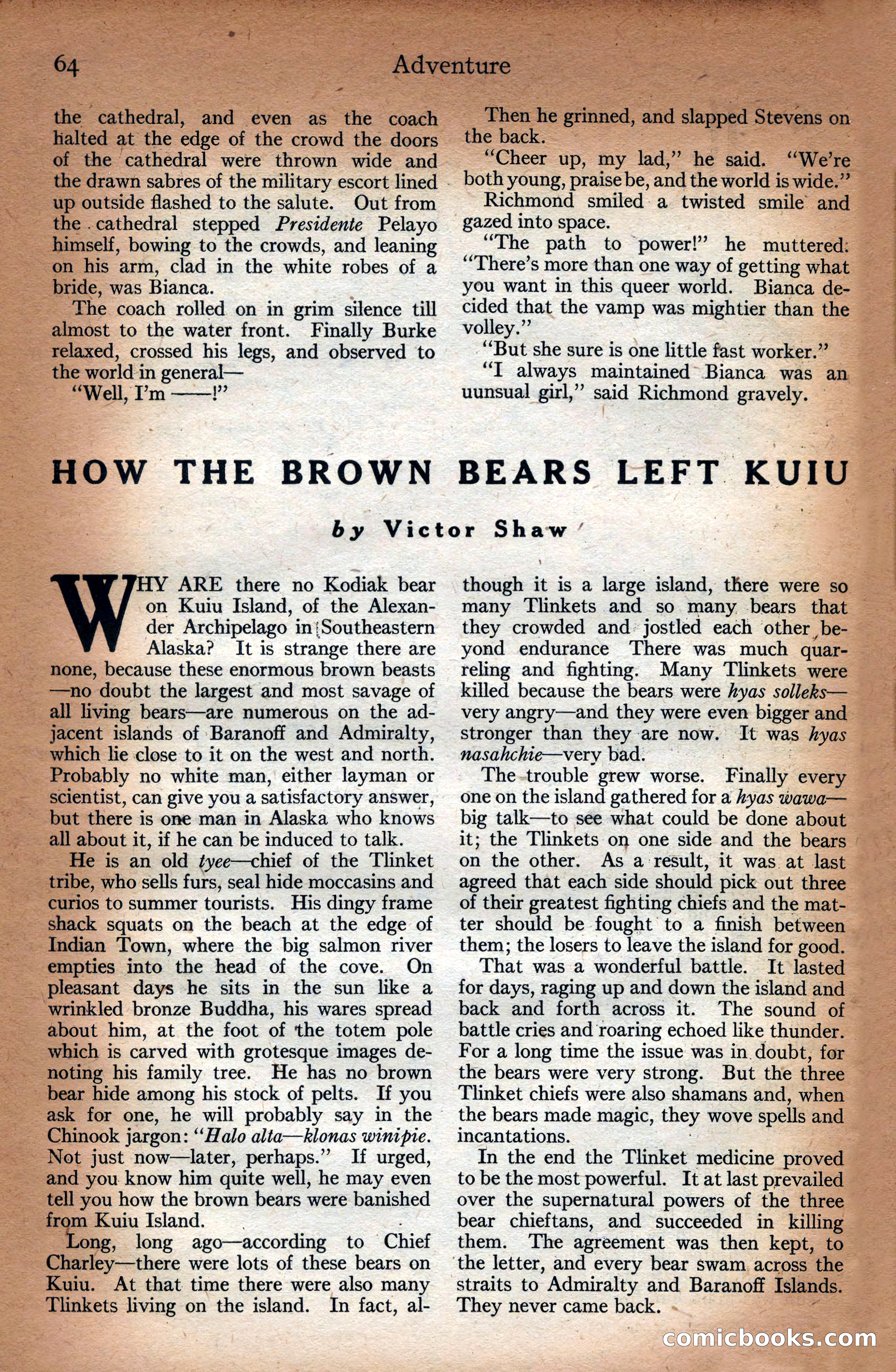 Adventure Magazine Cover — page 66 of 196
