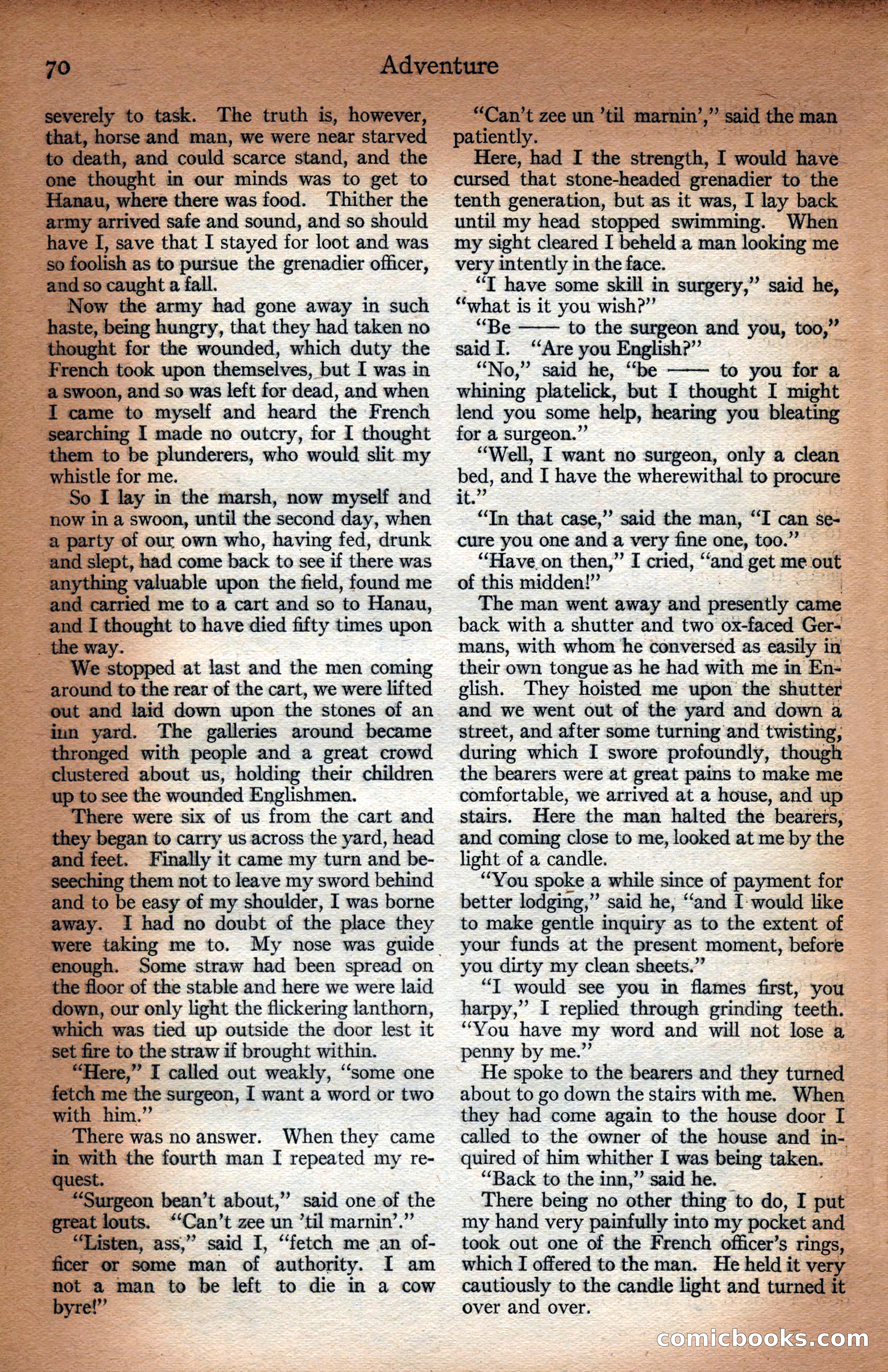 Adventure Magazine Cover — page 72 of 196