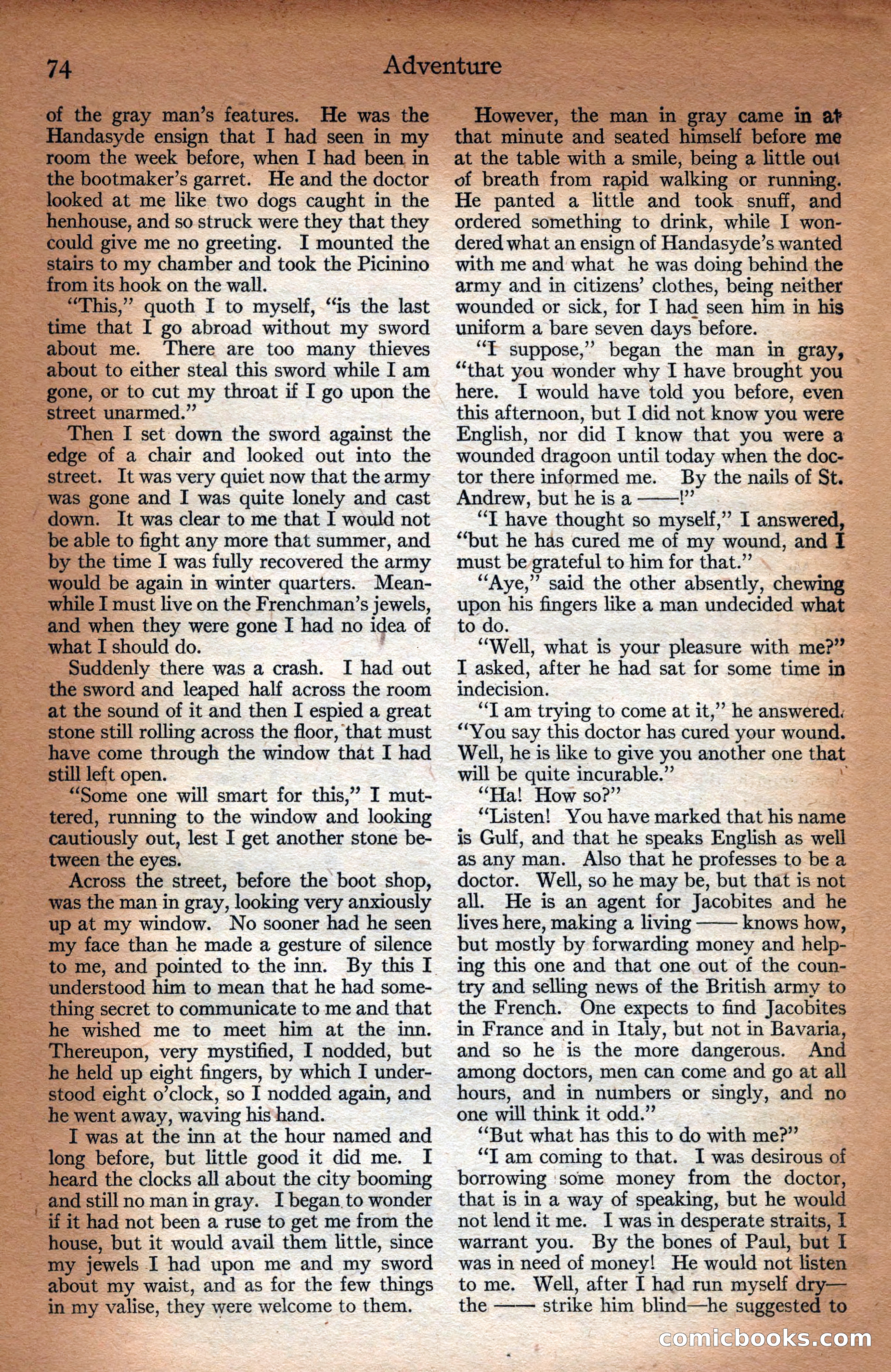 Adventure Magazine Cover — page 76 of 196