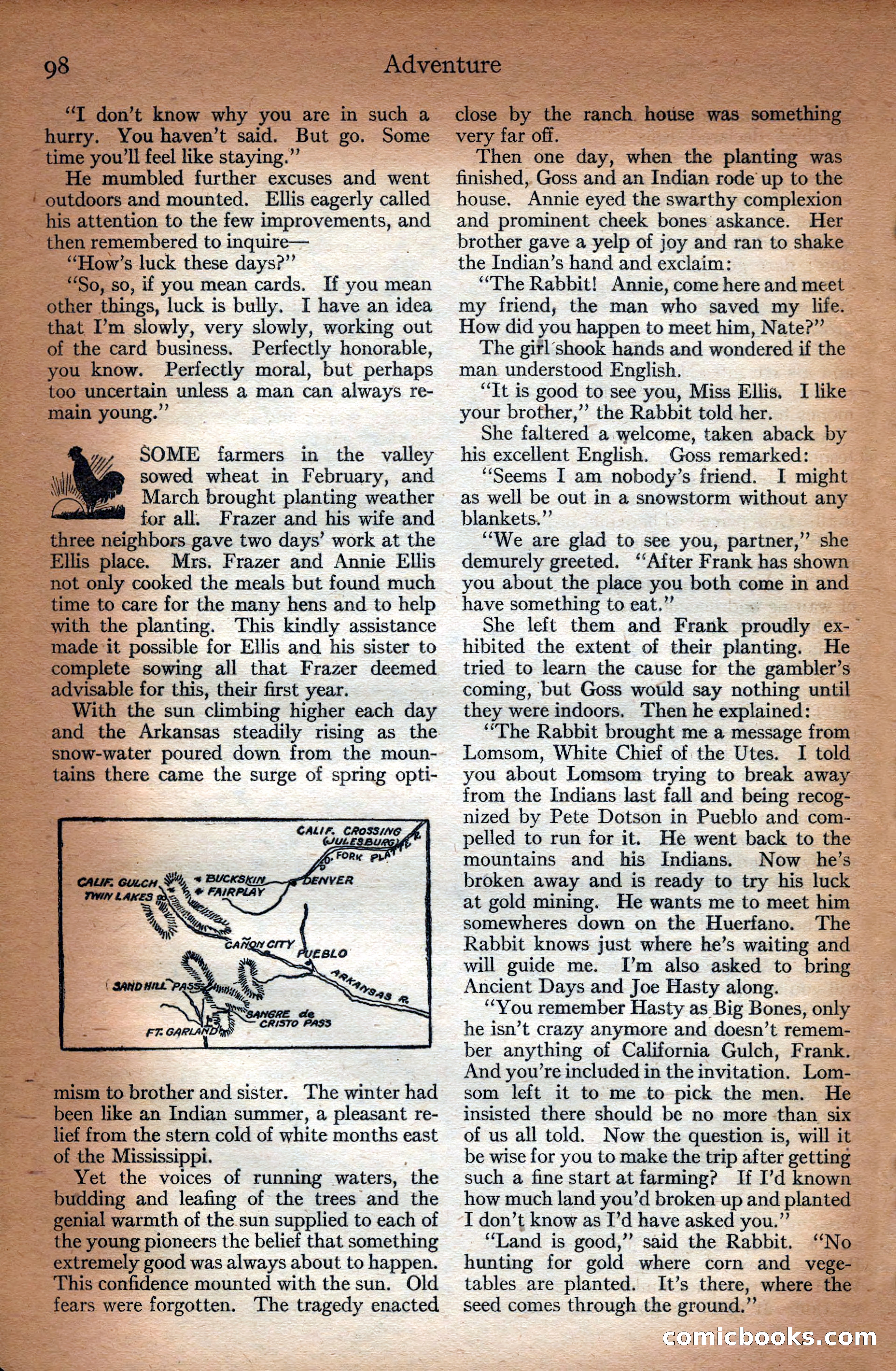 Adventure Magazine Cover — page 100 of 196
