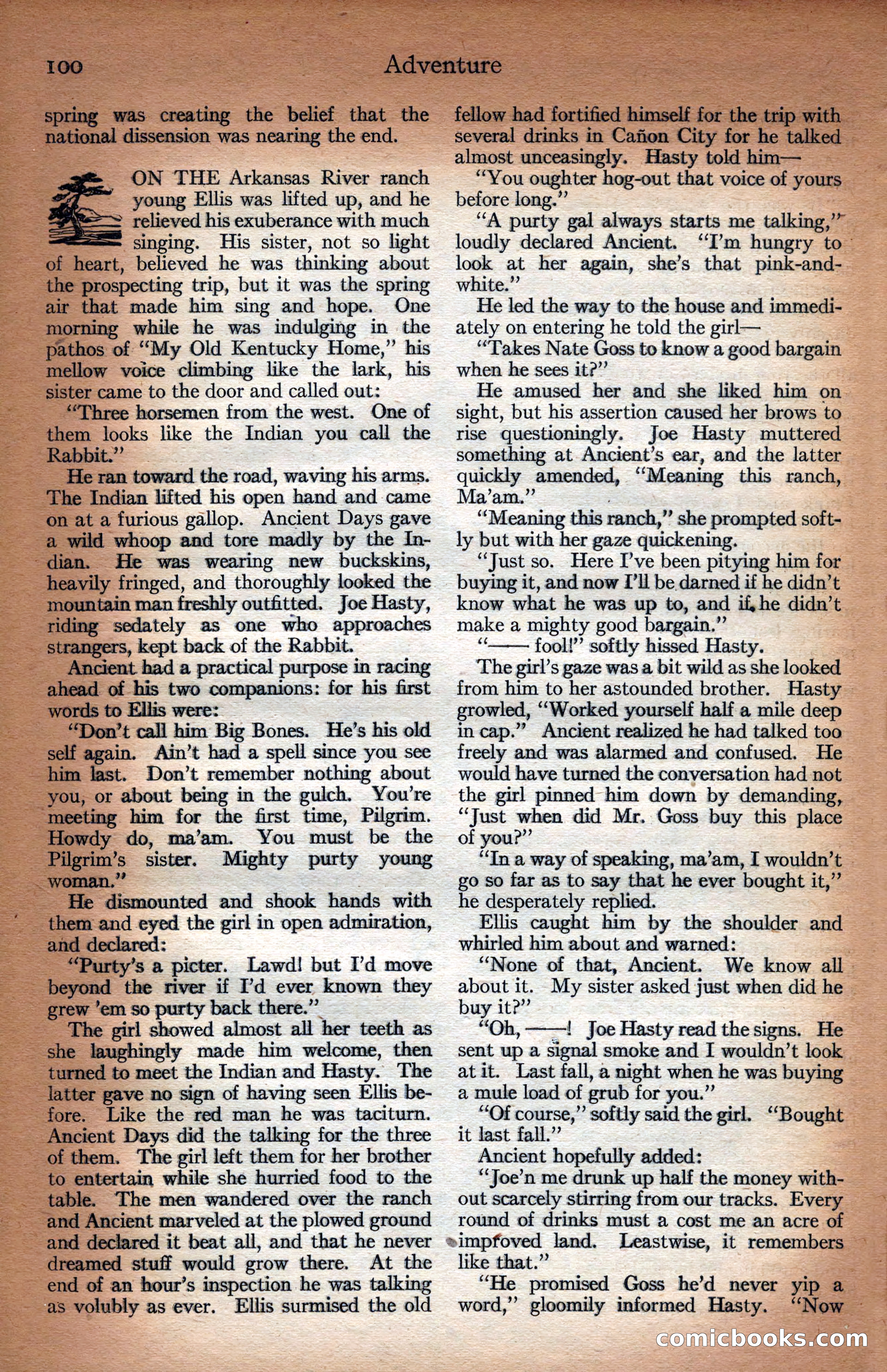 Adventure Magazine Cover — page 102 of 196