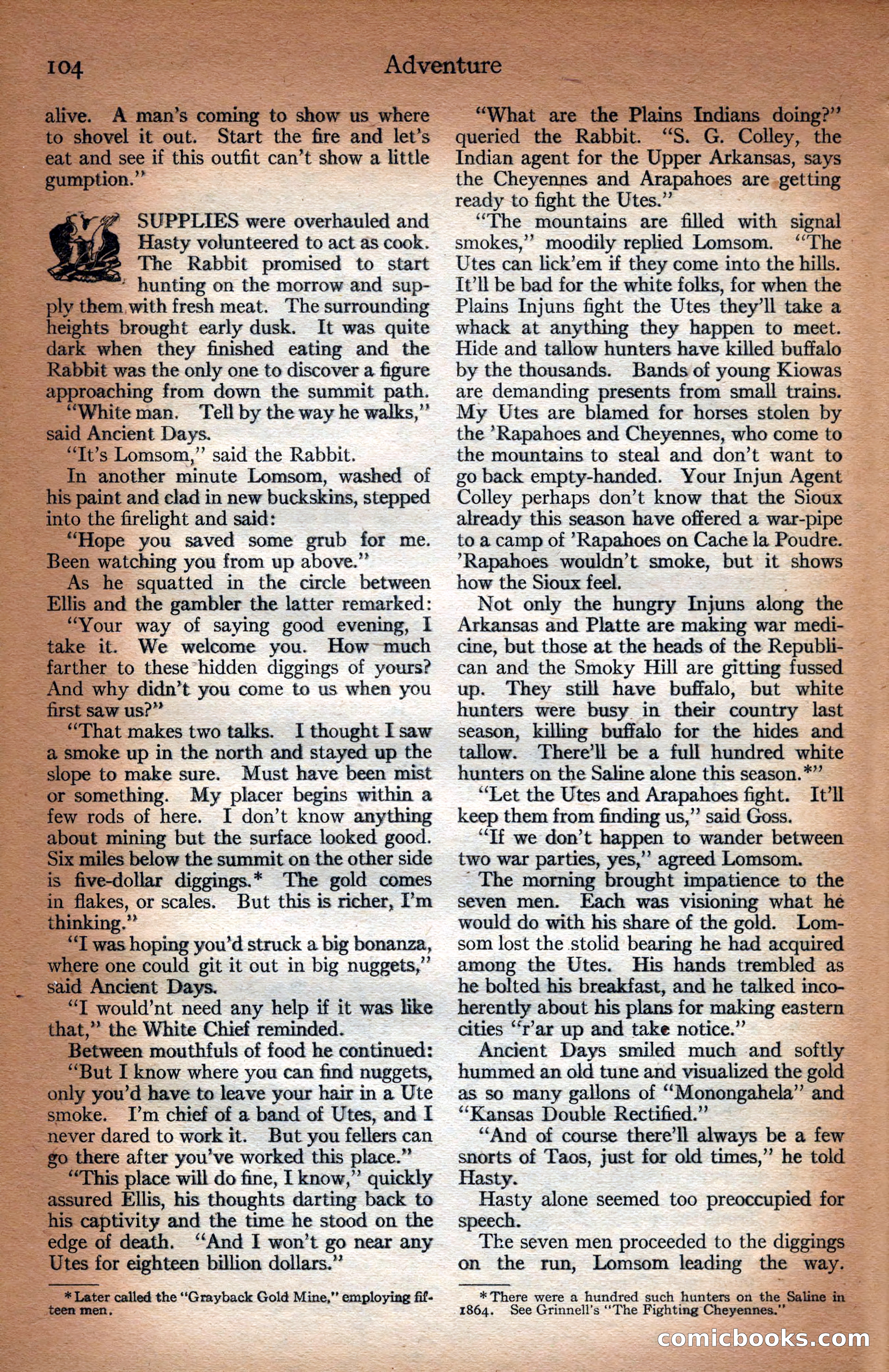 Adventure Magazine Cover — page 106 of 196