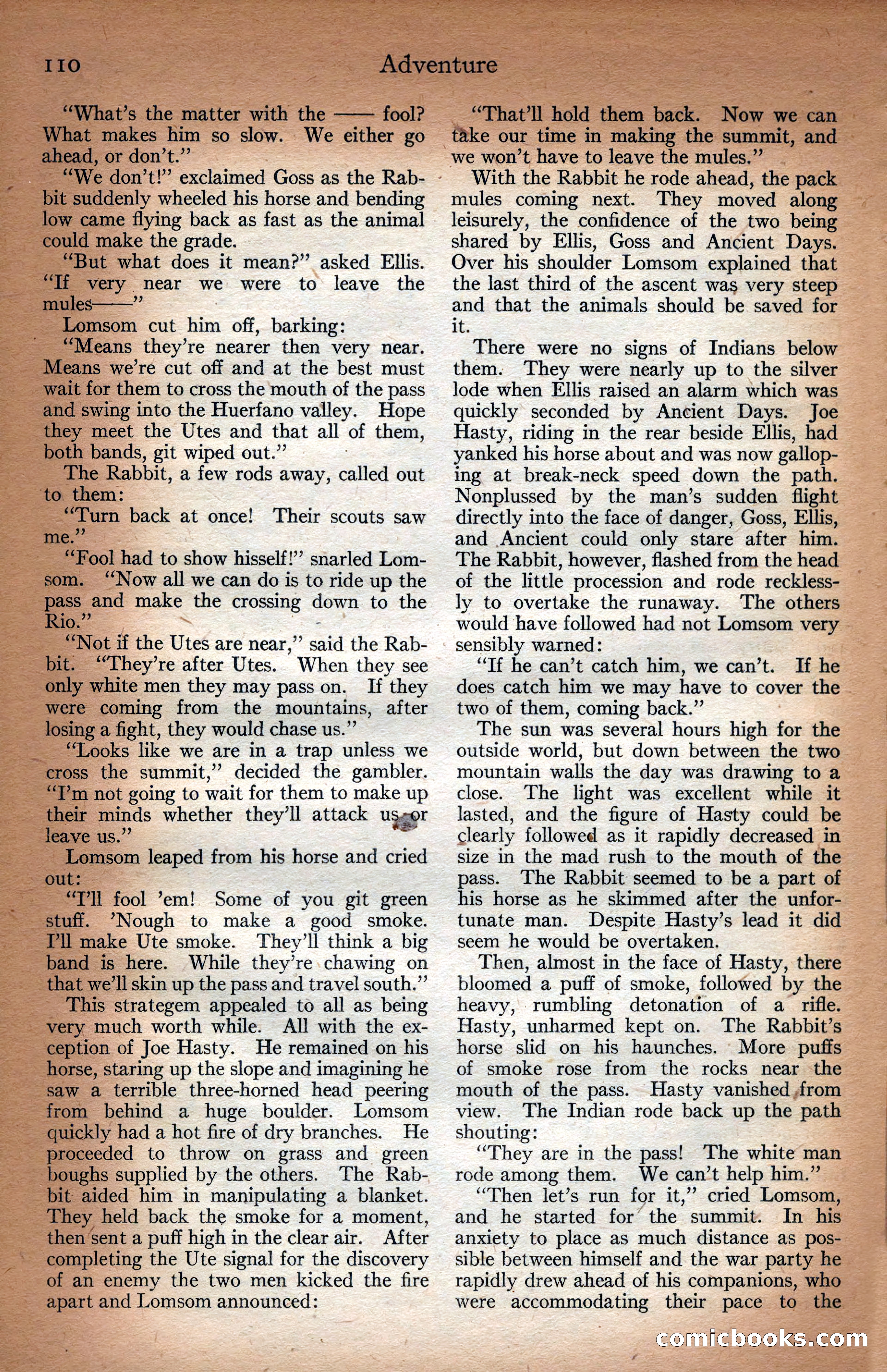 Adventure Magazine Cover — page 112 of 196