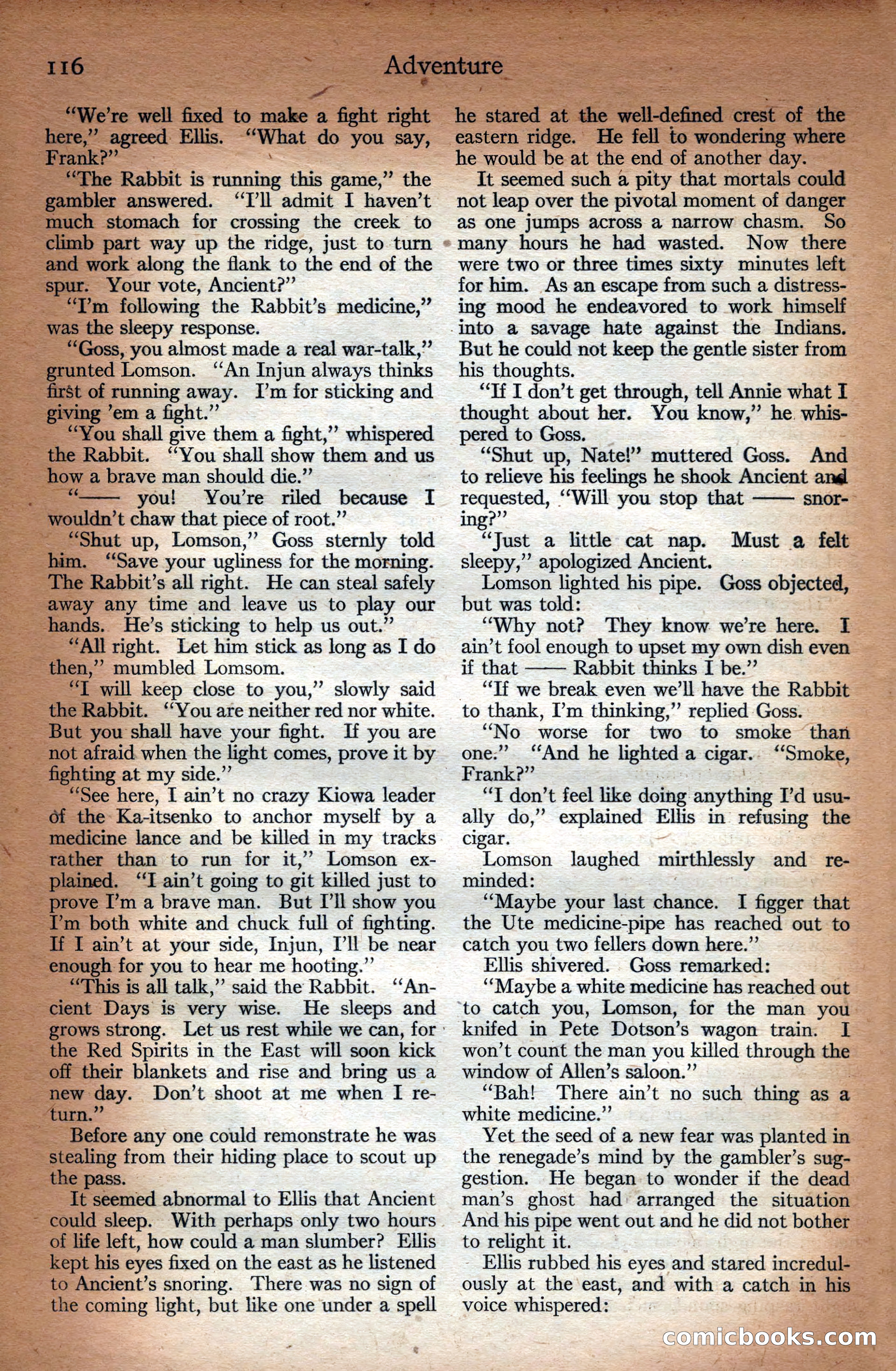Adventure Magazine Cover — page 118 of 196