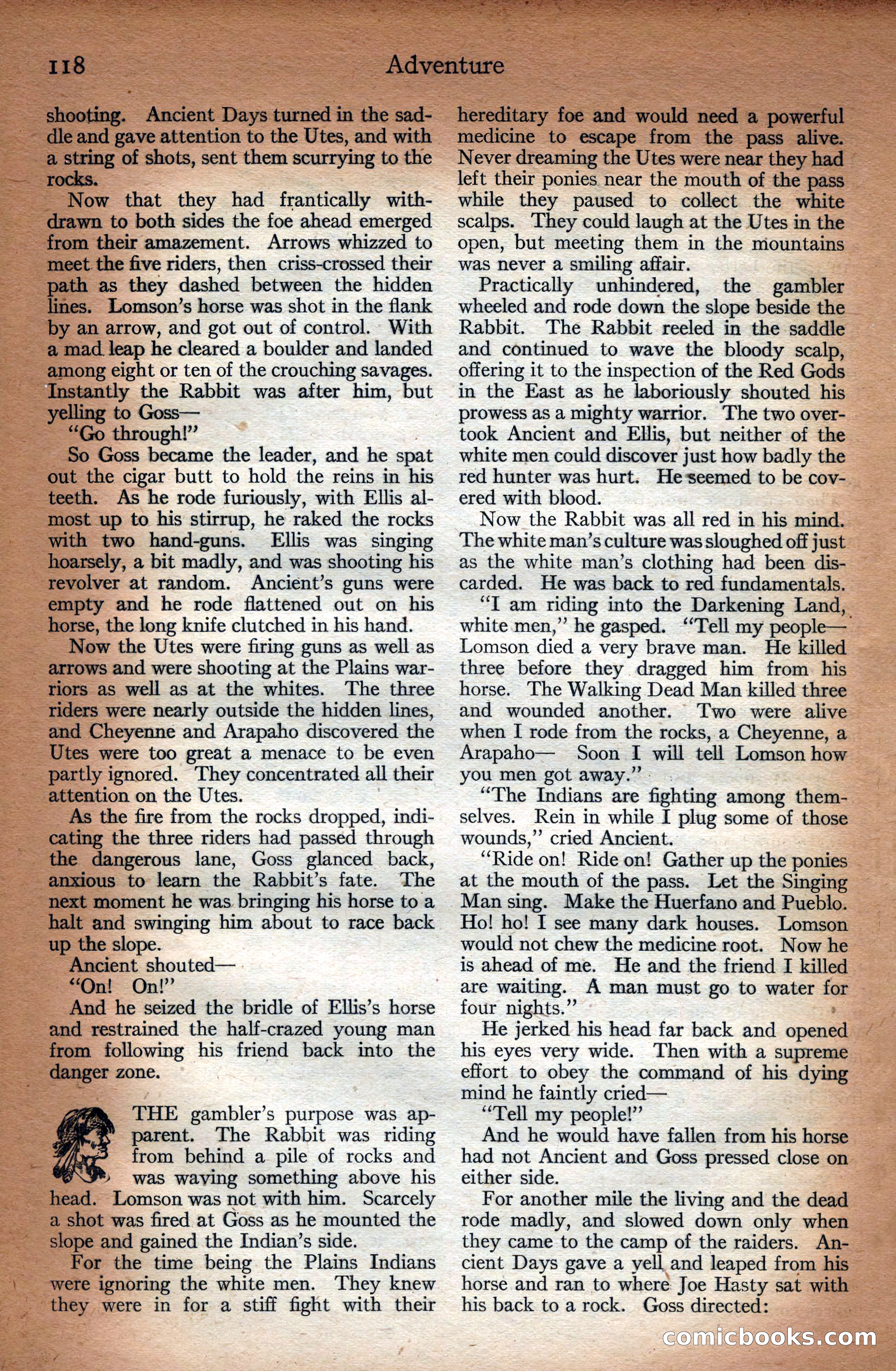 Adventure Magazine Cover — page 120 of 196