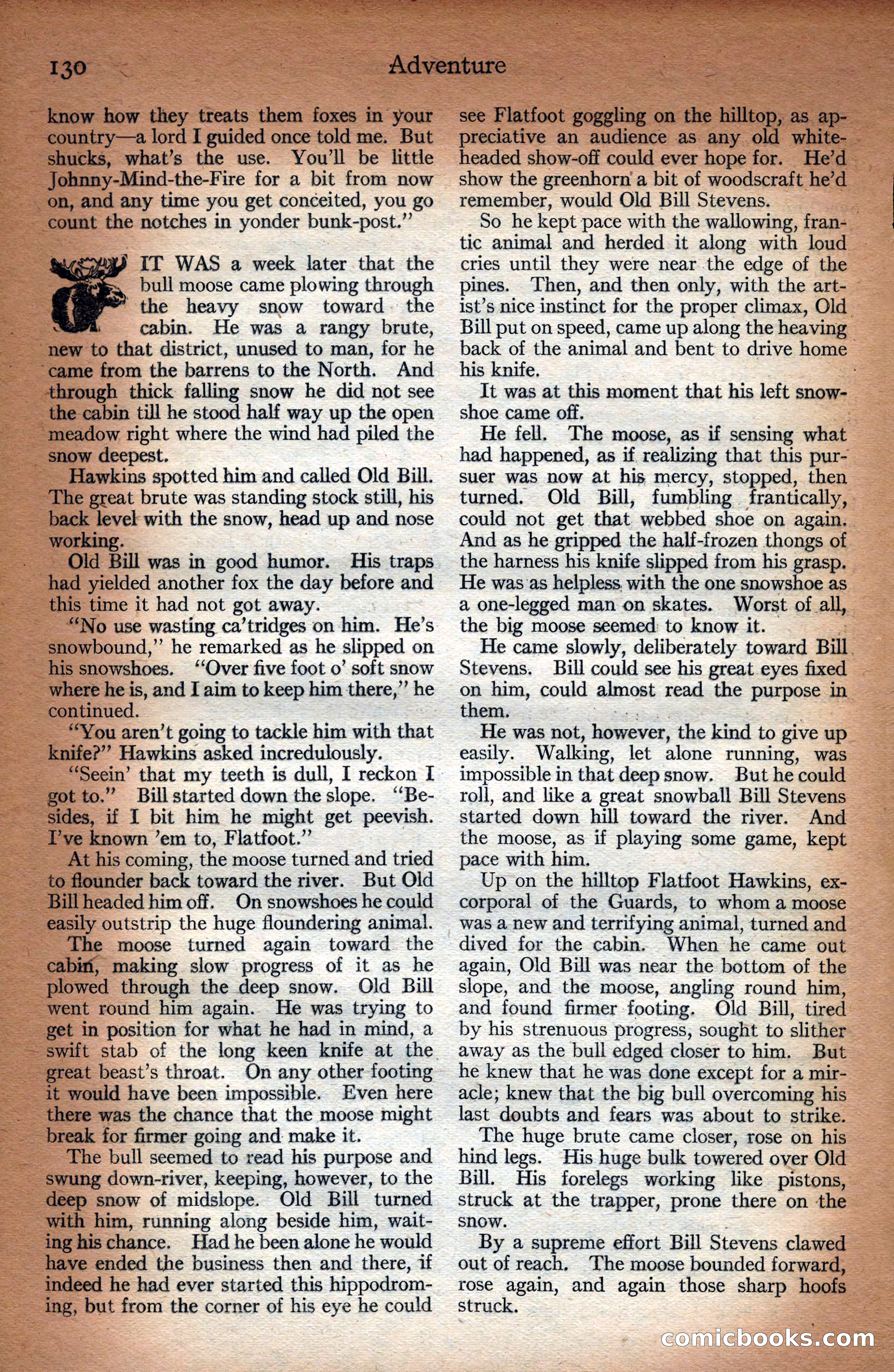 Adventure Magazine Cover — page 132 of 196